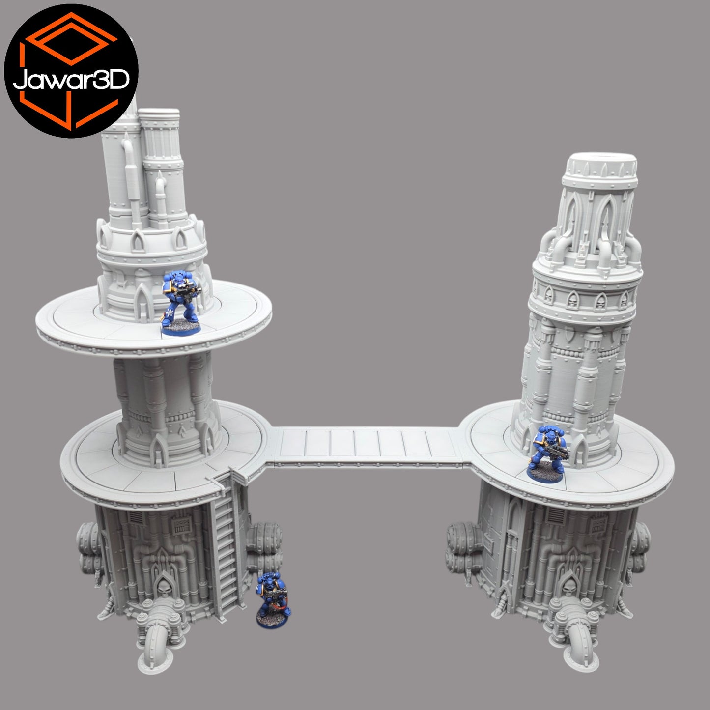 Wargaming 28mm scatter terrain scenery showing 3D-printed item that is compatible with games such as Warhammer 40K, Star Wars Legions, D+D, Dungeons and Dragons, Sci-Fi, Fantasy and other miniature tabletop games. Brand Jawar3d found at www.jawar3d.co.uk.