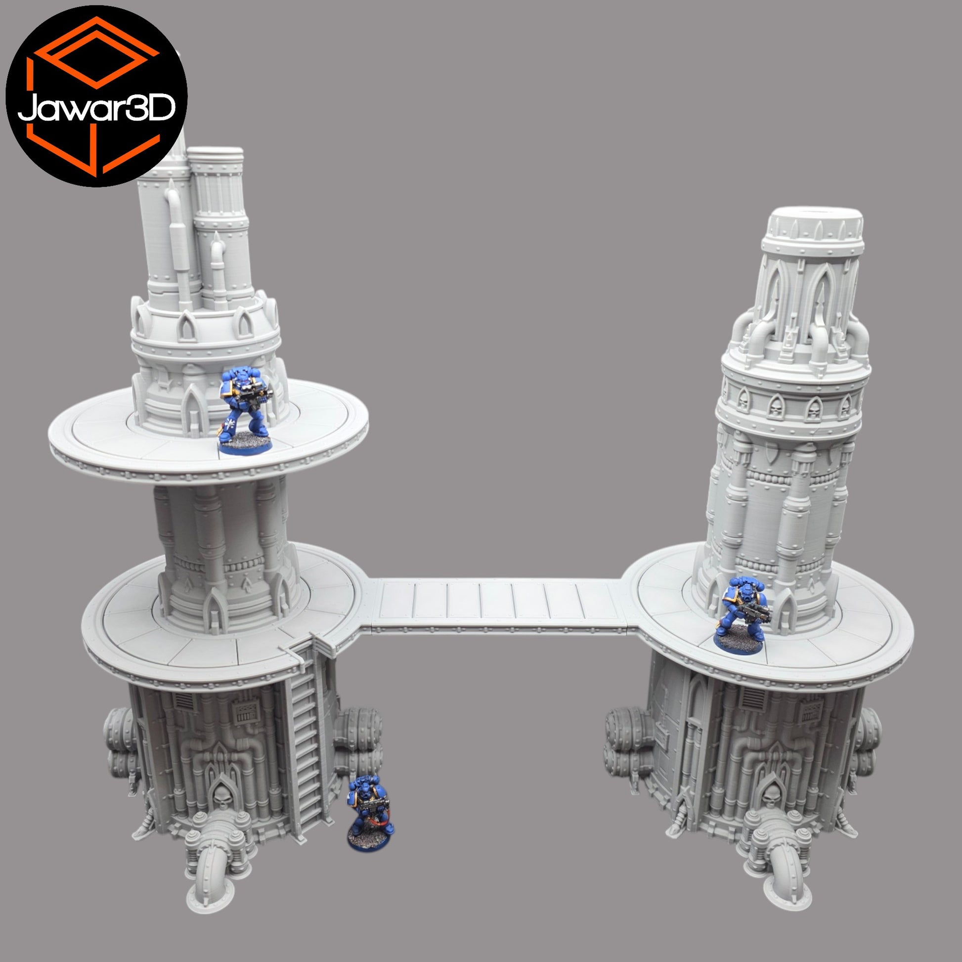 Wargaming 28mm scatter terrain scenery showing 3D-printed item that is compatible with games such as Warhammer 40K, Star Wars Legions, D+D, Dungeons and Dragons, Sci-Fi, Fantasy and other miniature tabletop games. Brand Jawar3d found at www.jawar3d.co.uk.