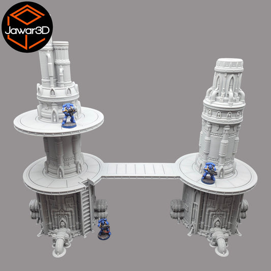 Wargaming 28mm scatter terrain scenery showing 3D-printed item that is compatible with games such as Warhammer 40K, Star Wars Legions, D+D, Dungeons and Dragons, Sci-Fi, Fantasy and other miniature tabletop games. Brand Jawar3d found at www.jawar3d.co.uk.