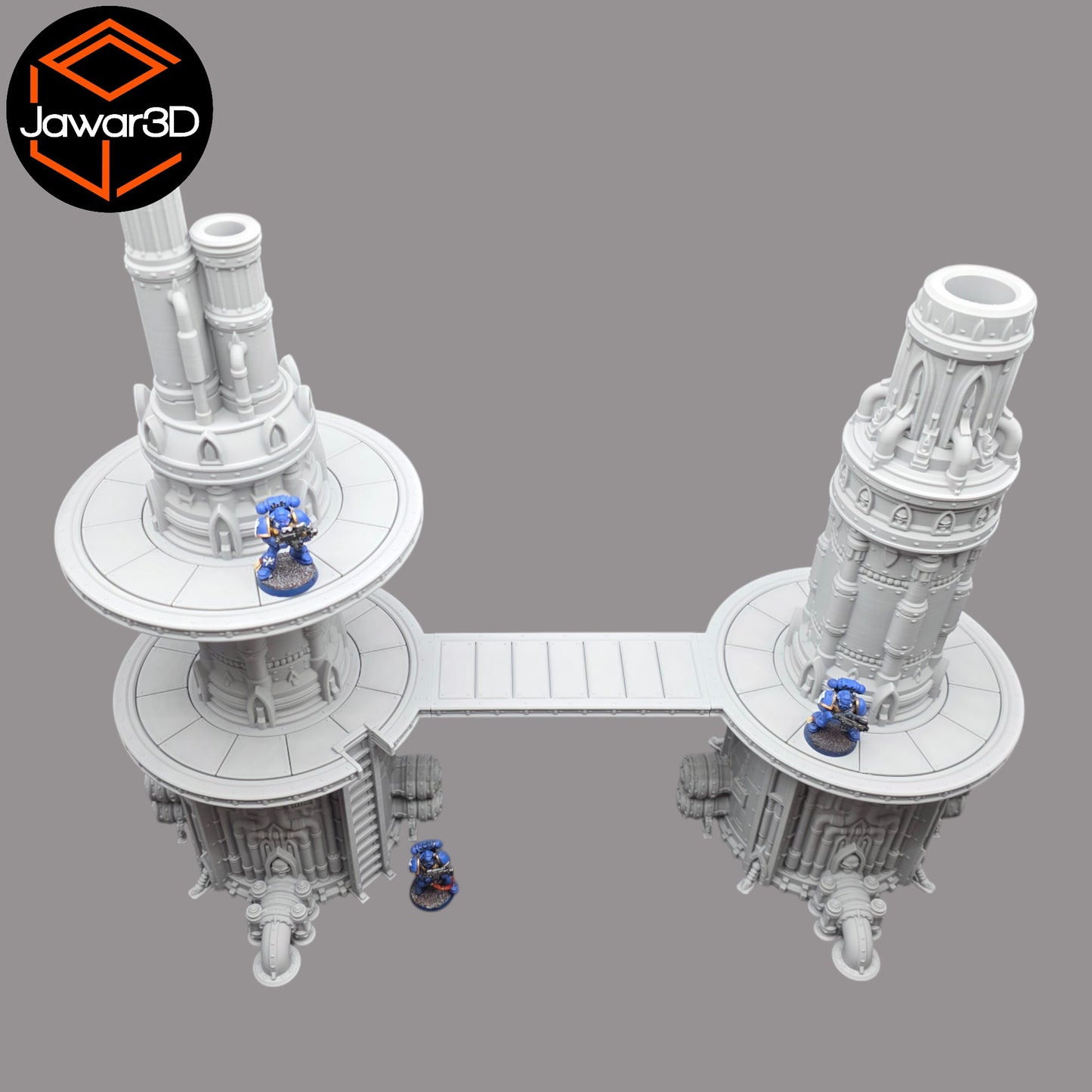Wargaming 28mm scatter terrain scenery showing 3D-printed item that is compatible with games such as Warhammer 40K, Star Wars Legions, D+D, Dungeons and Dragons, Sci-Fi, Fantasy and other miniature tabletop games. Brand Jawar3d found at www.jawar3d.co.uk.
