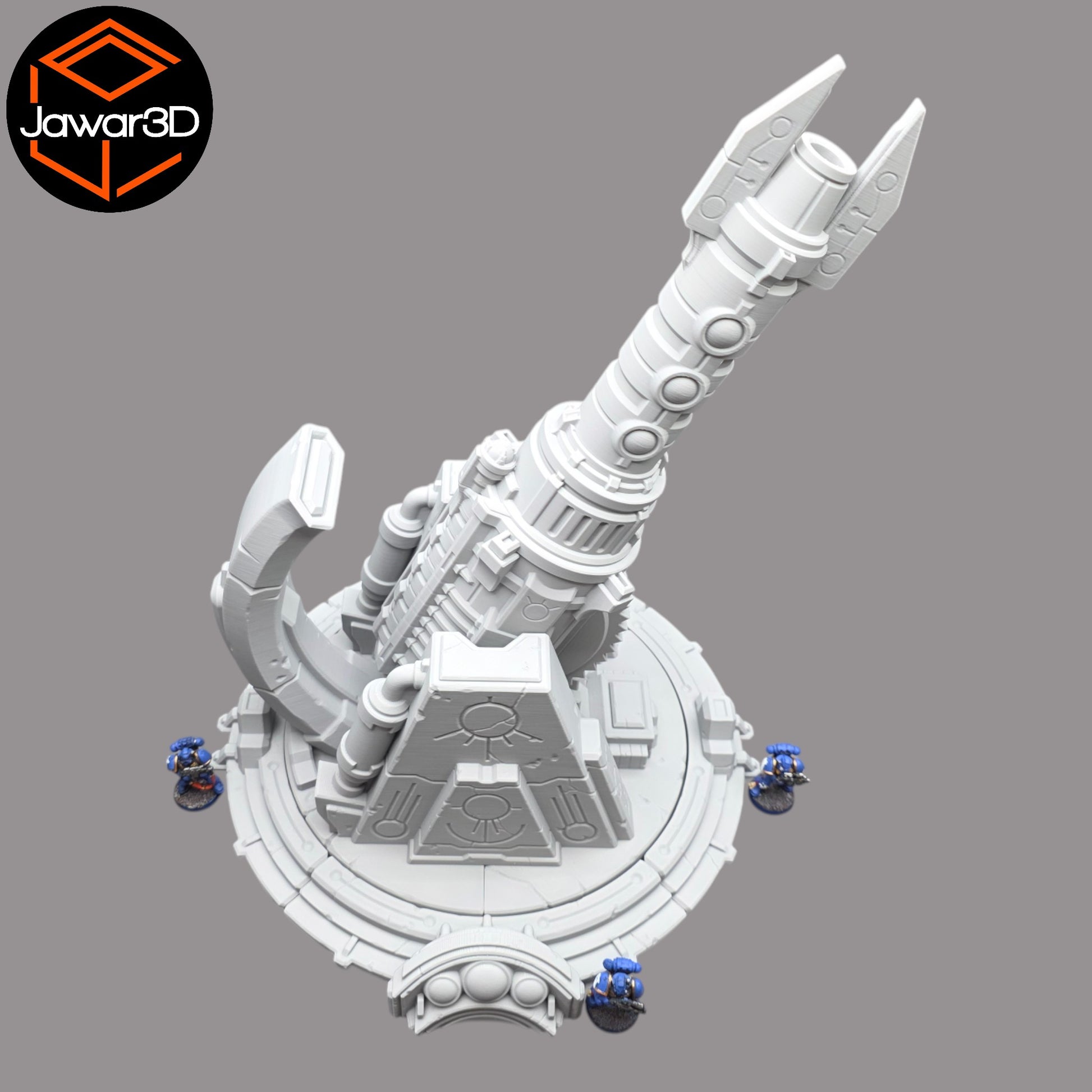 Wargaming 28mm scatter terrain scenery showing 3D-printed item that is compatible with games such as Warhammer 40K, Star Wars Legions, D+D, Dungeons and Dragons, Sci-Fi, Fantasy and other miniature tabletop games. Brand Jawar3d found at www.jawar3d.co.uk.