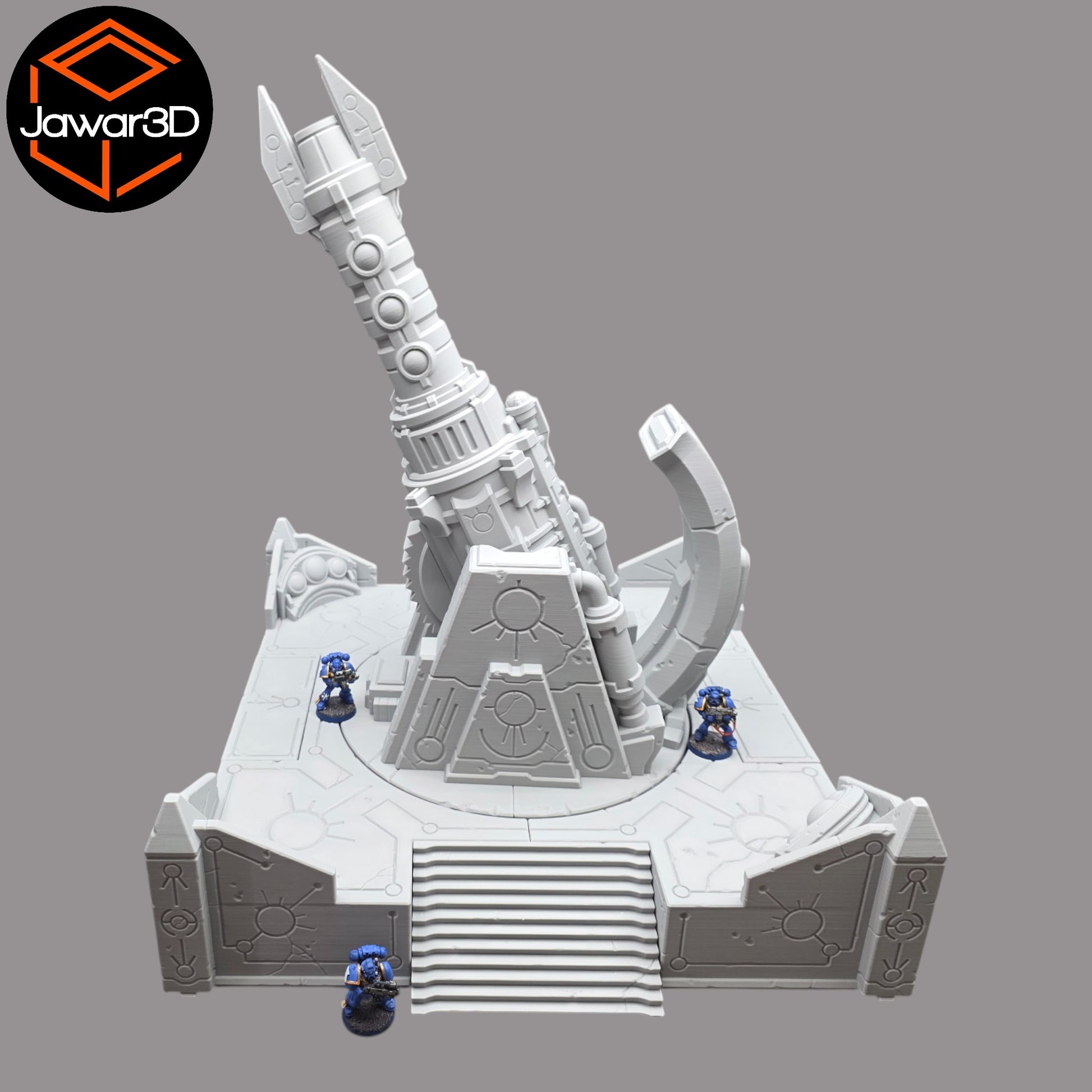 Wargaming 28mm scatter terrain scenery showing 3D-printed item that is compatible with games such as Warhammer 40K, Star Wars Legions, D+D, Dungeons and Dragons, Sci-Fi, Fantasy and other miniature tabletop games. Brand Jawar3d found at www.jawar3d.co.uk.