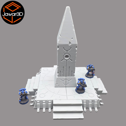 Wargaming 28mm scatter terrain scenery showing 3D-printed item that is compatible with games such as Warhammer 40K, Star Wars Legions, D+D, Dungeons and Dragons, Sci-Fi, Fantasy and other miniature tabletop games. Brand Jawar3d found at www.jawar3d.co.uk.
