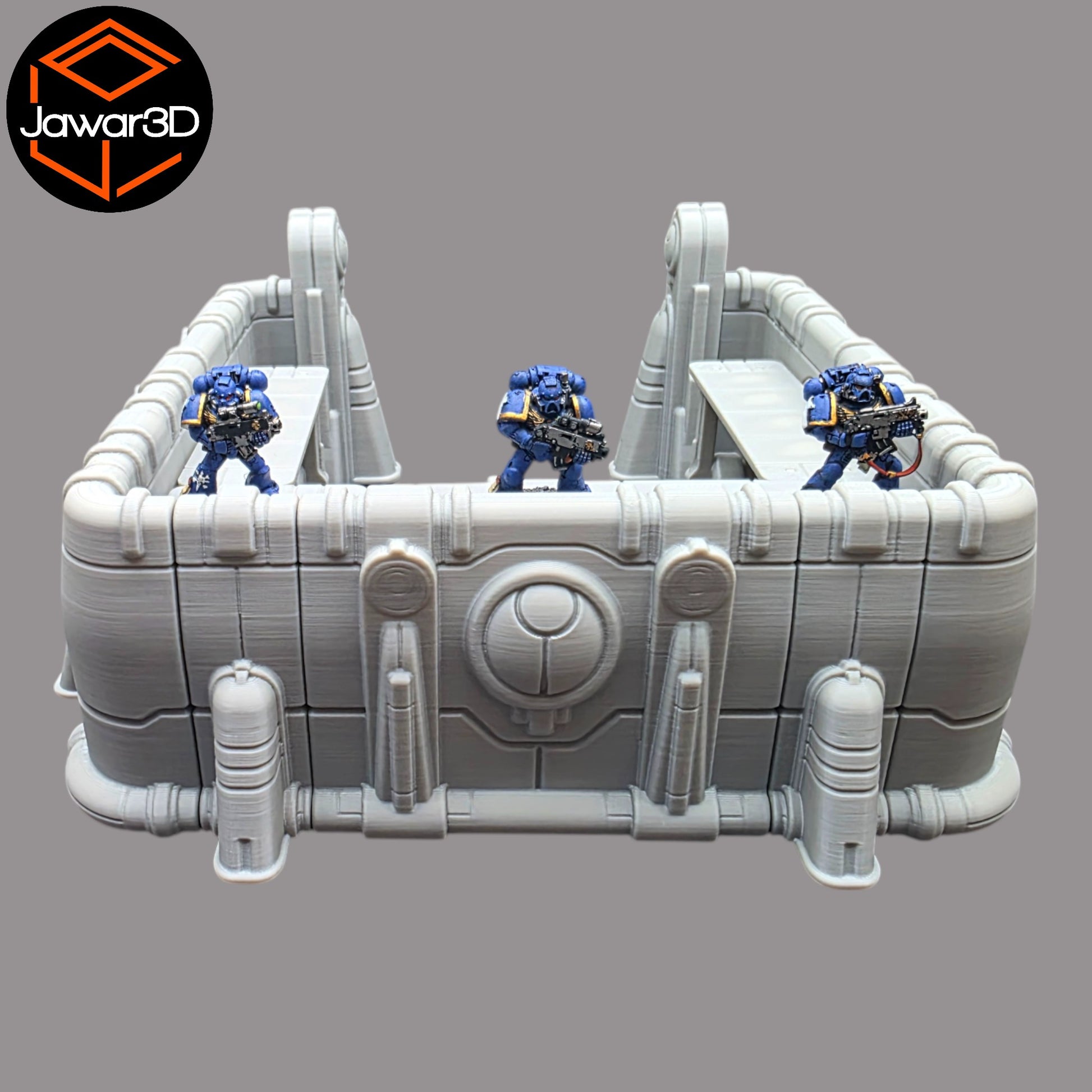 Wargaming 28mm scatter terrain scenery showing 3D-printed item that is compatible with games such as Warhammer 40K, Star Wars Legions, D+D, Dungeons and Dragons, Sci-Fi, Fantasy and other miniature tabletop games. Brand Jawar3d found at www.jawar3d.co.uk.