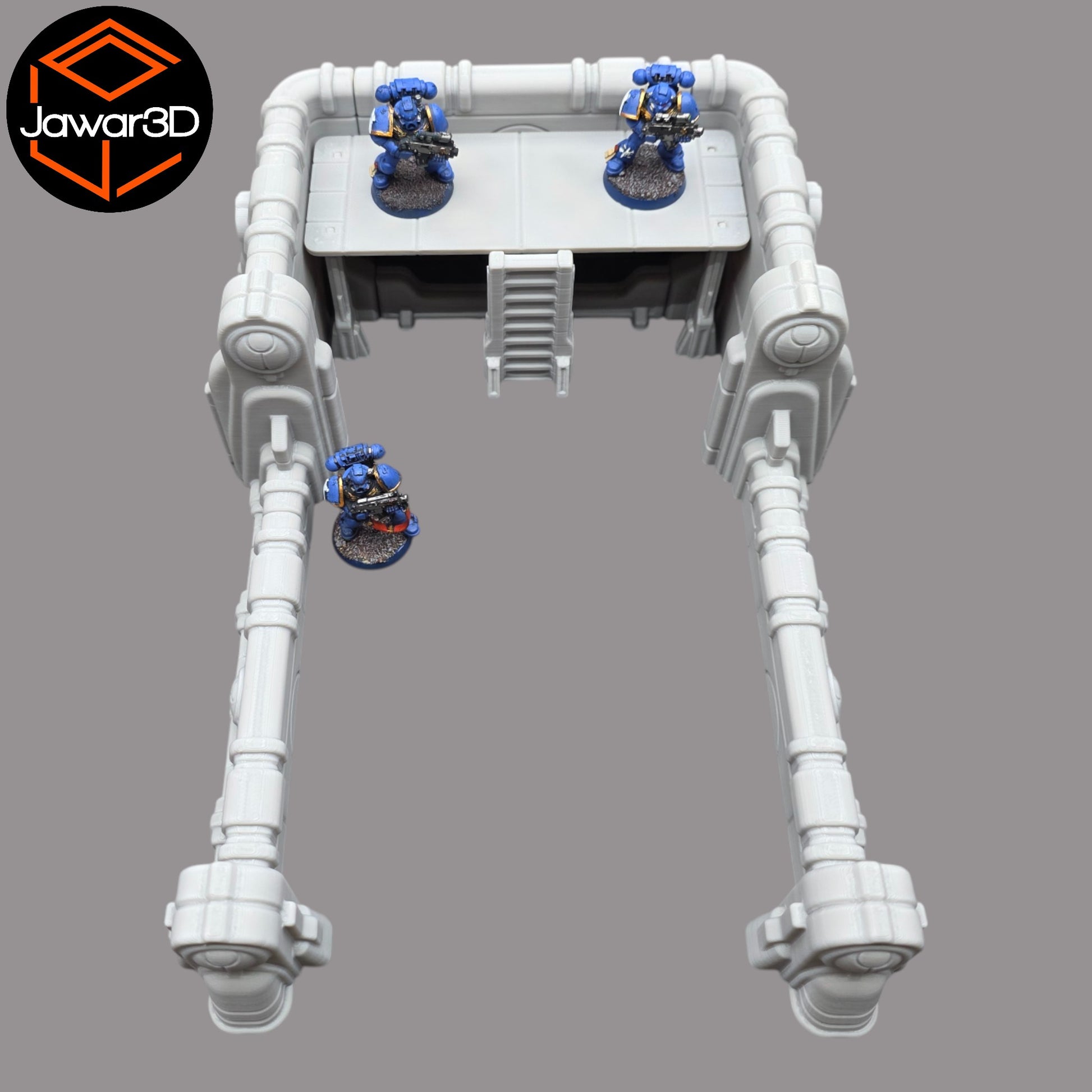 Wargaming 28mm scatter terrain scenery showing 3D-printed item that is compatible with games such as Warhammer 40K, Star Wars Legions, D+D, Dungeons and Dragons, Sci-Fi, Fantasy and other miniature tabletop games. Brand Jawar3d found at www.jawar3d.co.uk.