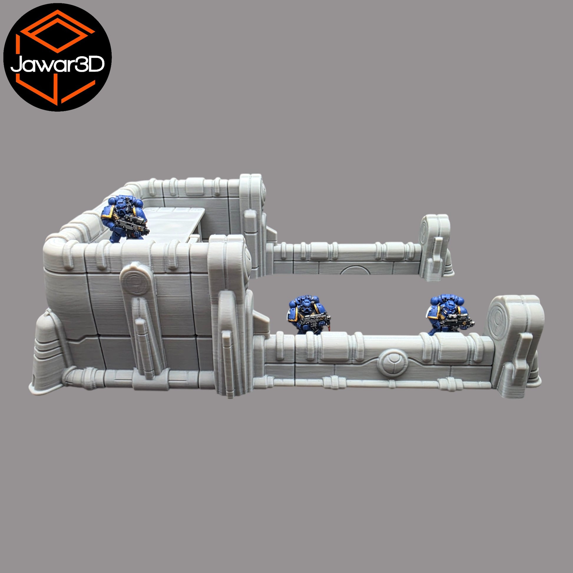 Wargaming 28mm scatter terrain scenery showing 3D-printed item that is compatible with games such as Warhammer 40K, Star Wars Legions, D+D, Dungeons and Dragons, Sci-Fi, Fantasy and other miniature tabletop games. Brand Jawar3d found at www.jawar3d.co.uk.