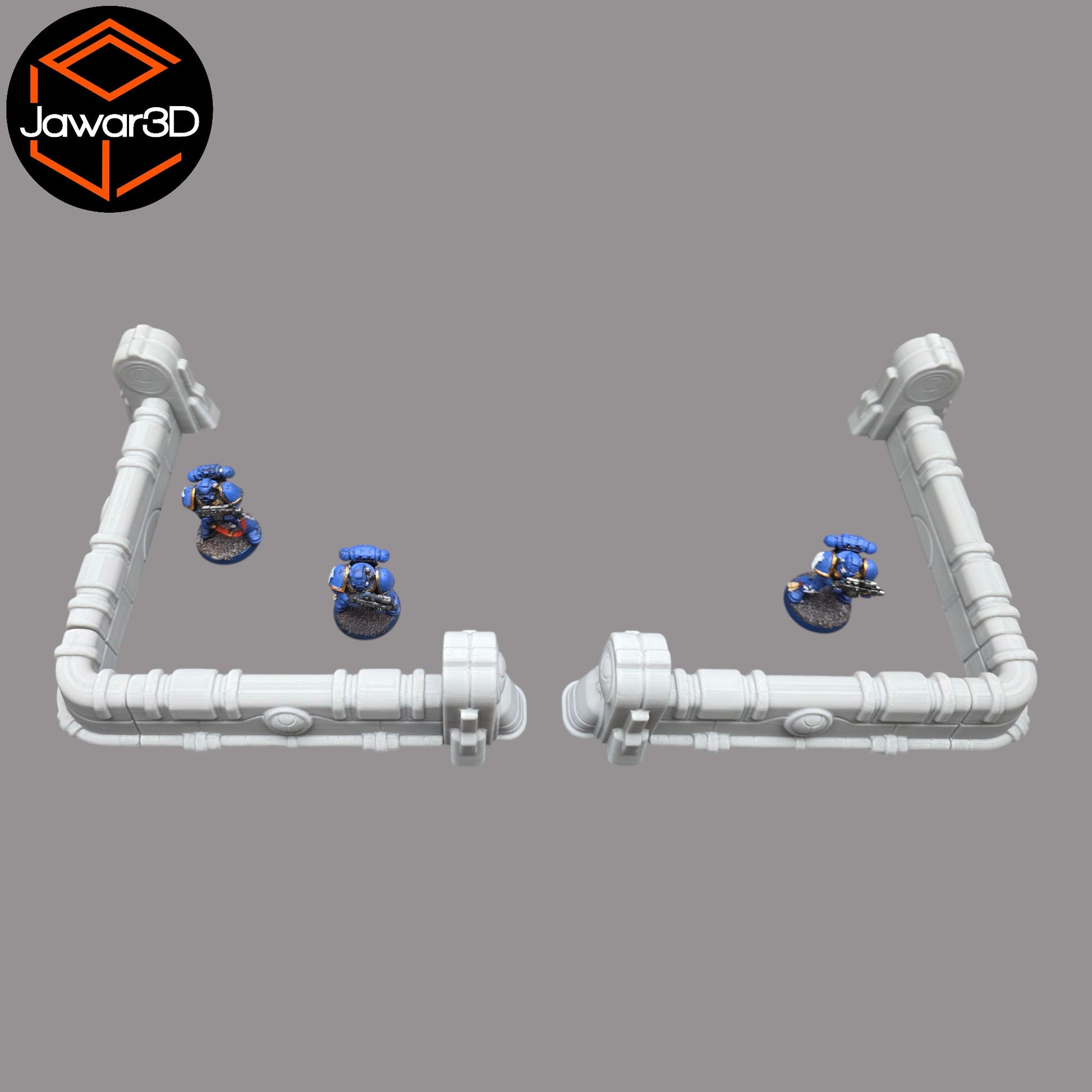 Wargaming 28mm scatter terrain scenery showing 3D-printed item that is compatible with games such as Warhammer 40K, Star Wars Legions, D+D, Dungeons and Dragons, Sci-Fi, Fantasy and other miniature tabletop games. Brand Jawar3d found at www.jawar3d.co.uk.
