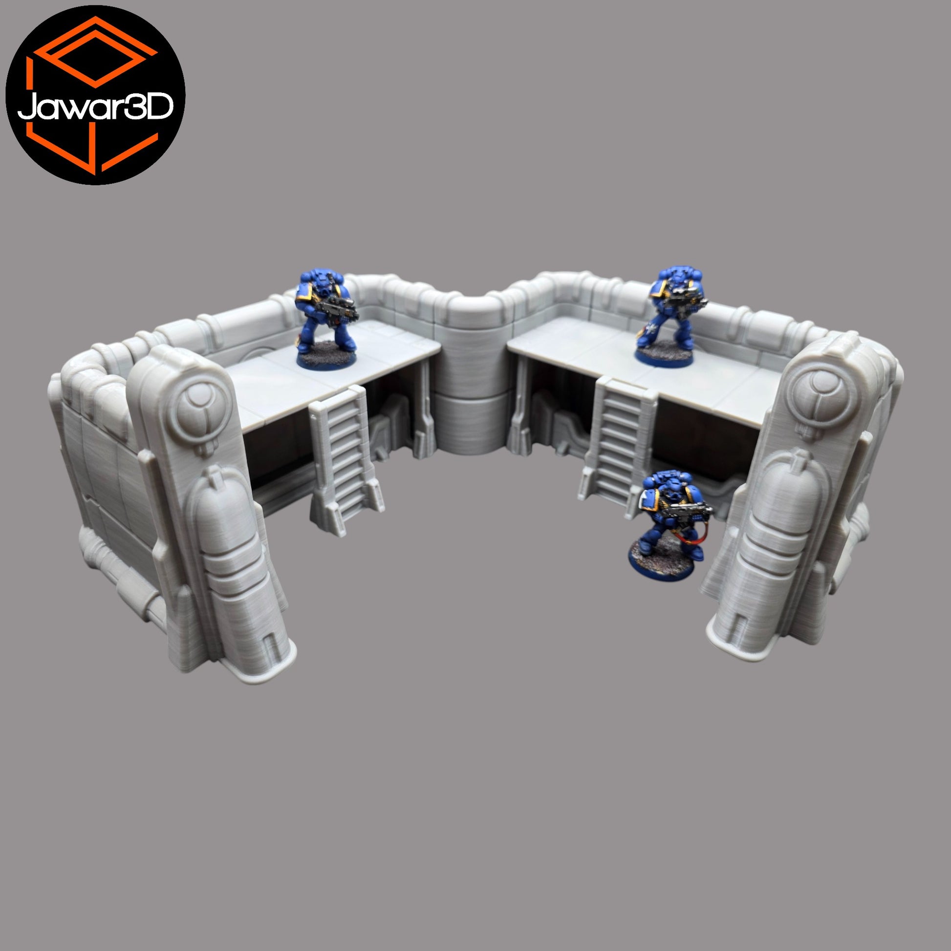 Wargaming 28mm scatter terrain scenery showing 3D-printed item that is compatible with games such as Warhammer 40K, Star Wars Legions, D+D, Dungeons and Dragons, Sci-Fi, Fantasy and other miniature tabletop games. Brand Jawar3d found at www.jawar3d.co.uk.