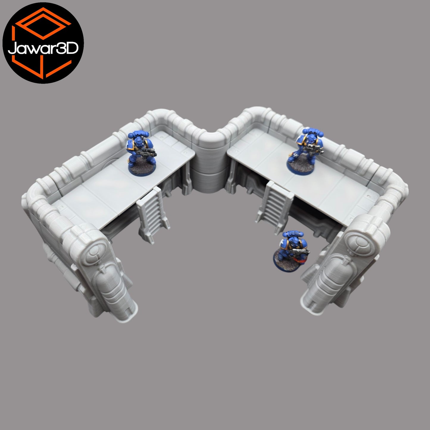 Wargaming 28mm scatter terrain scenery showing 3D-printed item that is compatible with games such as Warhammer 40K, Star Wars Legions, D+D, Dungeons and Dragons, Sci-Fi, Fantasy and other miniature tabletop games. Brand Jawar3d found at www.jawar3d.co.uk.