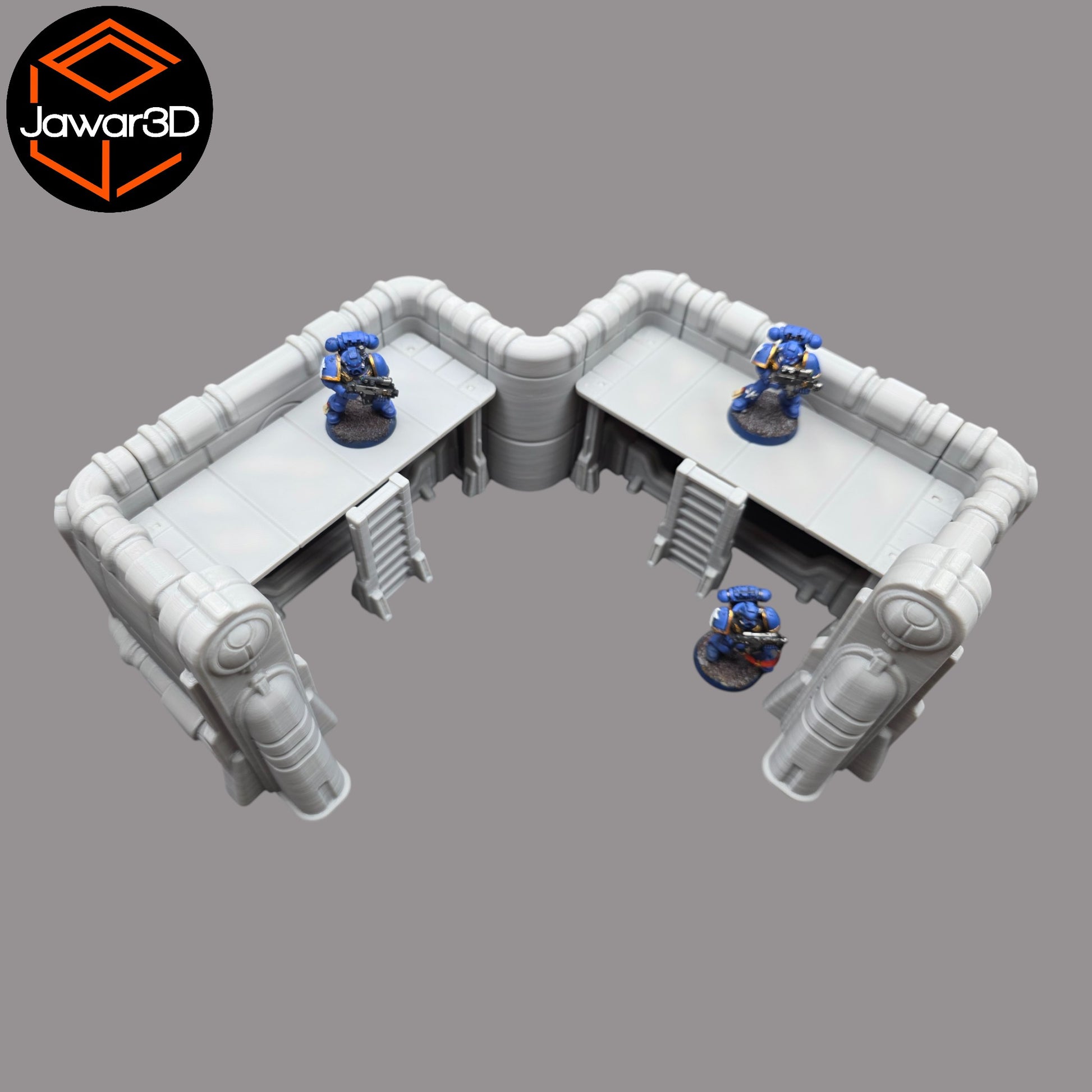 Wargaming 28mm scatter terrain scenery showing 3D-printed item that is compatible with games such as Warhammer 40K, Star Wars Legions, D+D, Dungeons and Dragons, Sci-Fi, Fantasy and other miniature tabletop games. Brand Jawar3d found at www.jawar3d.co.uk.