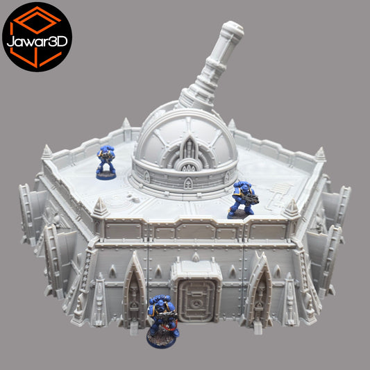 Wargaming 28mm scatter terrain scenery showing 3D-printed item that is compatible with games such as Warhammer 40K, Star Wars Legions, D+D, Dungeons and Dragons, Sci-Fi, Fantasy and other miniature tabletop games. Brand Jawar3d found at www.jawar3d.co.uk.