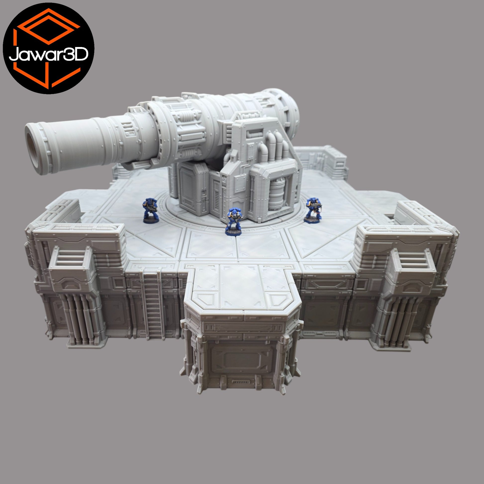 Wargaming 28mm scatter terrain scenery showing 3D-printed item that is compatible with games such as Warhammer 40K, Star Wars Legions, D+D, Dungeons and Dragons, Sci-Fi, Fantasy and other miniature tabletop games. Brand Jawar3d found at www.jawar3d.co.uk.