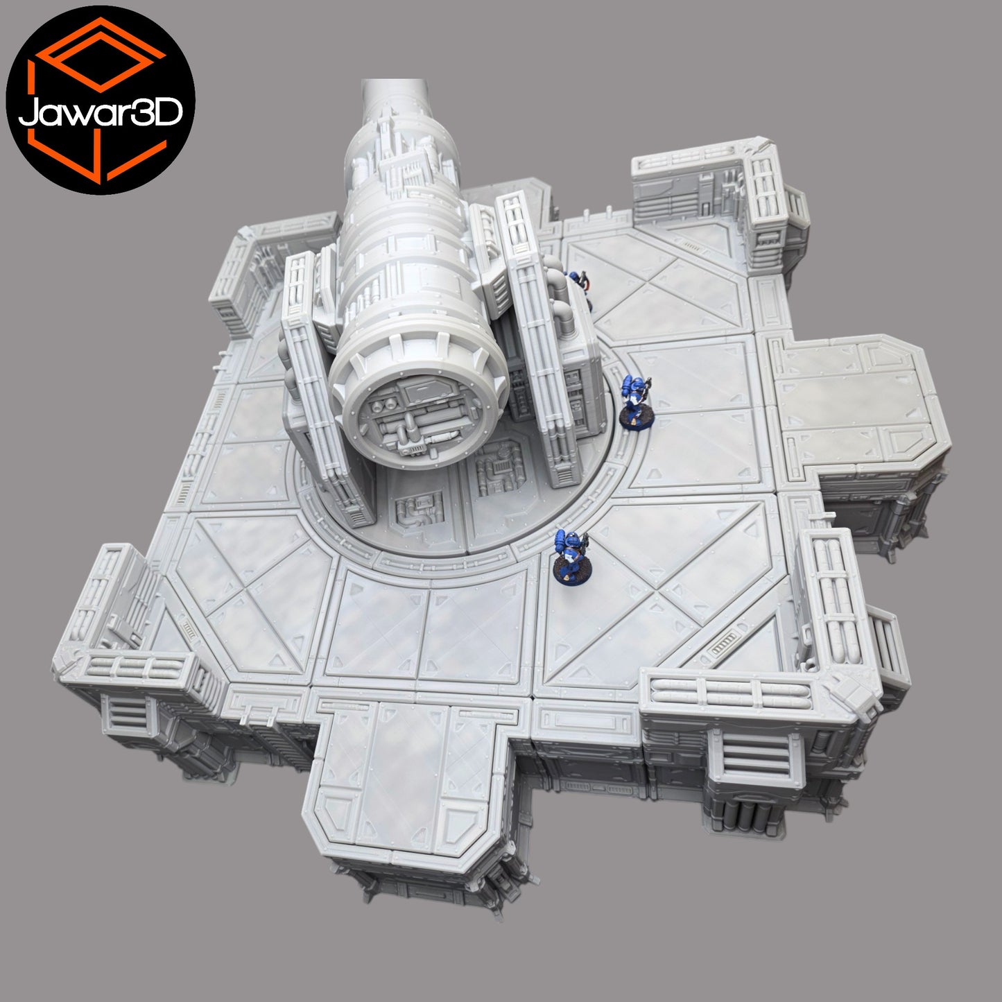 Wargaming 28mm scatter terrain scenery showing 3D-printed item that is compatible with games such as Warhammer 40K, Star Wars Legions, D+D, Dungeons and Dragons, Sci-Fi, Fantasy and other miniature tabletop games. Brand Jawar3d found at www.jawar3d.co.uk.