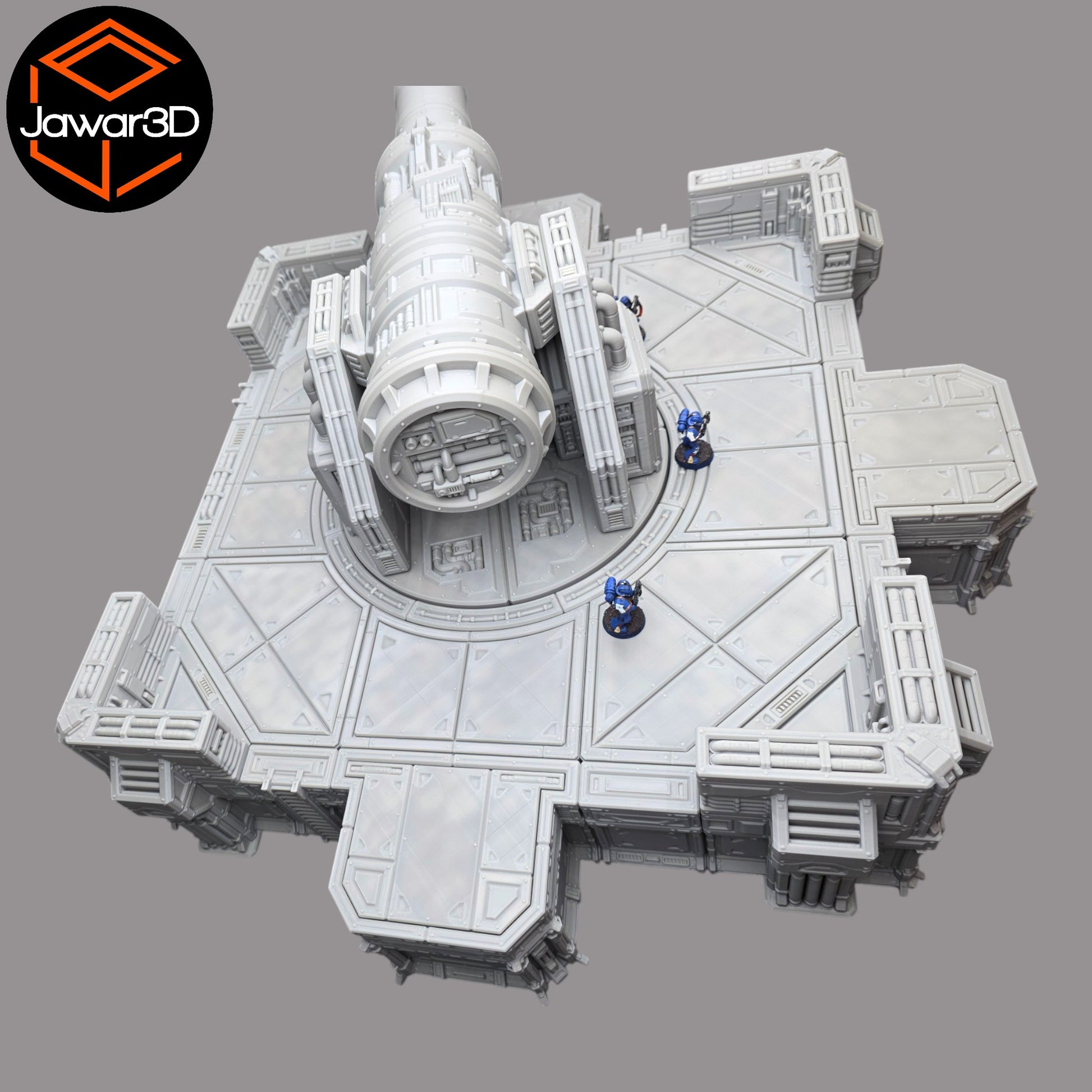 Wargaming 28mm scatter terrain scenery showing 3D-printed item that is compatible with games such as Warhammer 40K, Star Wars Legions, D+D, Dungeons and Dragons, Sci-Fi, Fantasy and other miniature tabletop games. Brand Jawar3d found at www.jawar3d.co.uk.