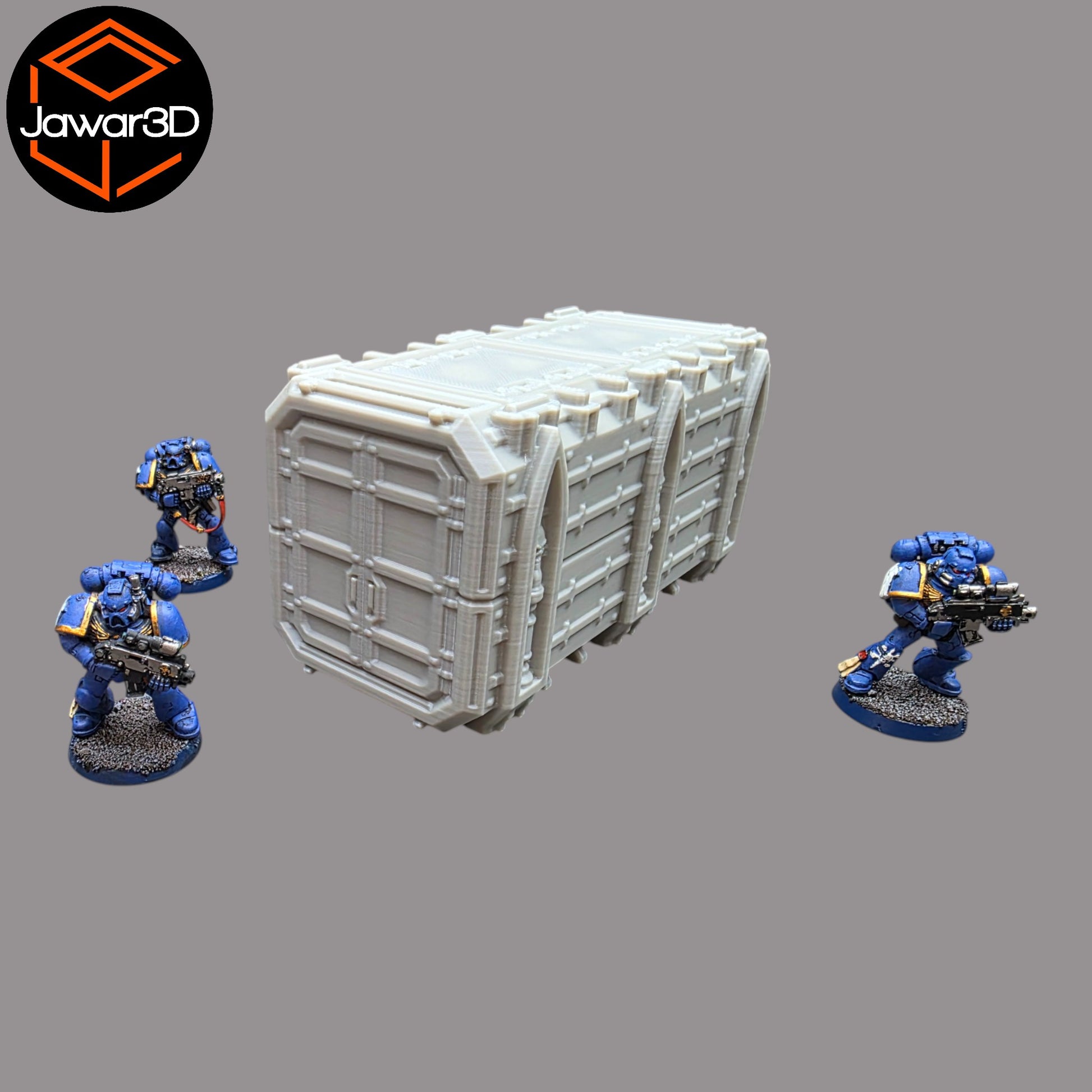 Wargaming 28mm scatter terrain scenery showing 3D-printed item that is compatible with games such as Warhammer 40K, Star Wars Legions, D+D, Dungeons and Dragons, Sci-Fi, Fantasy and other miniature tabletop games. Brand Jawar3d found at www.jawar3d.co.uk.
