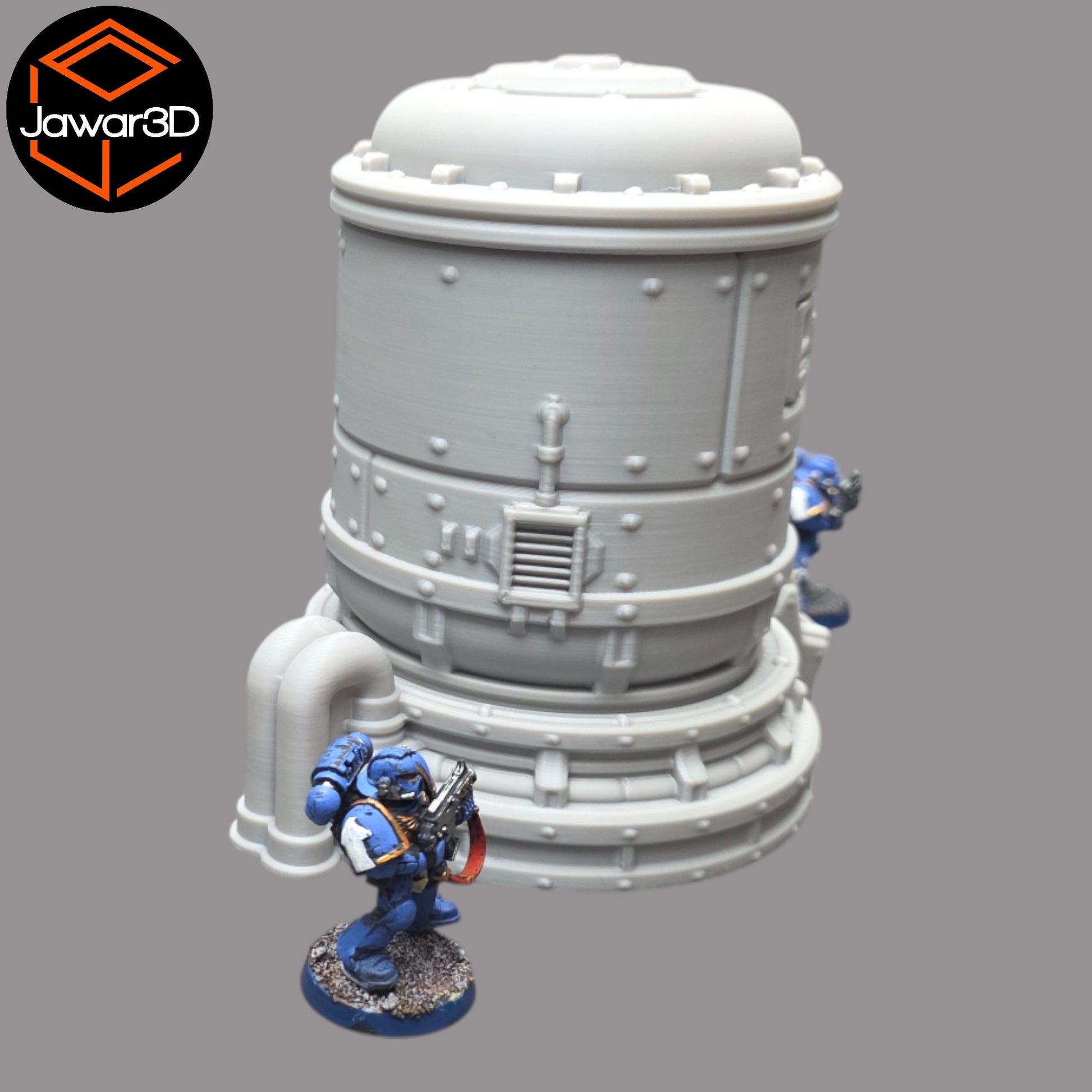 Wargaming 28mm scatter terrain scenery showing 3D-printed item that is compatible with games such as Warhammer 40K, Star Wars Legions, D+D, Dungeons and Dragons, Sci-Fi, Fantasy and other miniature tabletop games. Brand Jawar3d found at www.jawar3d.co.uk.