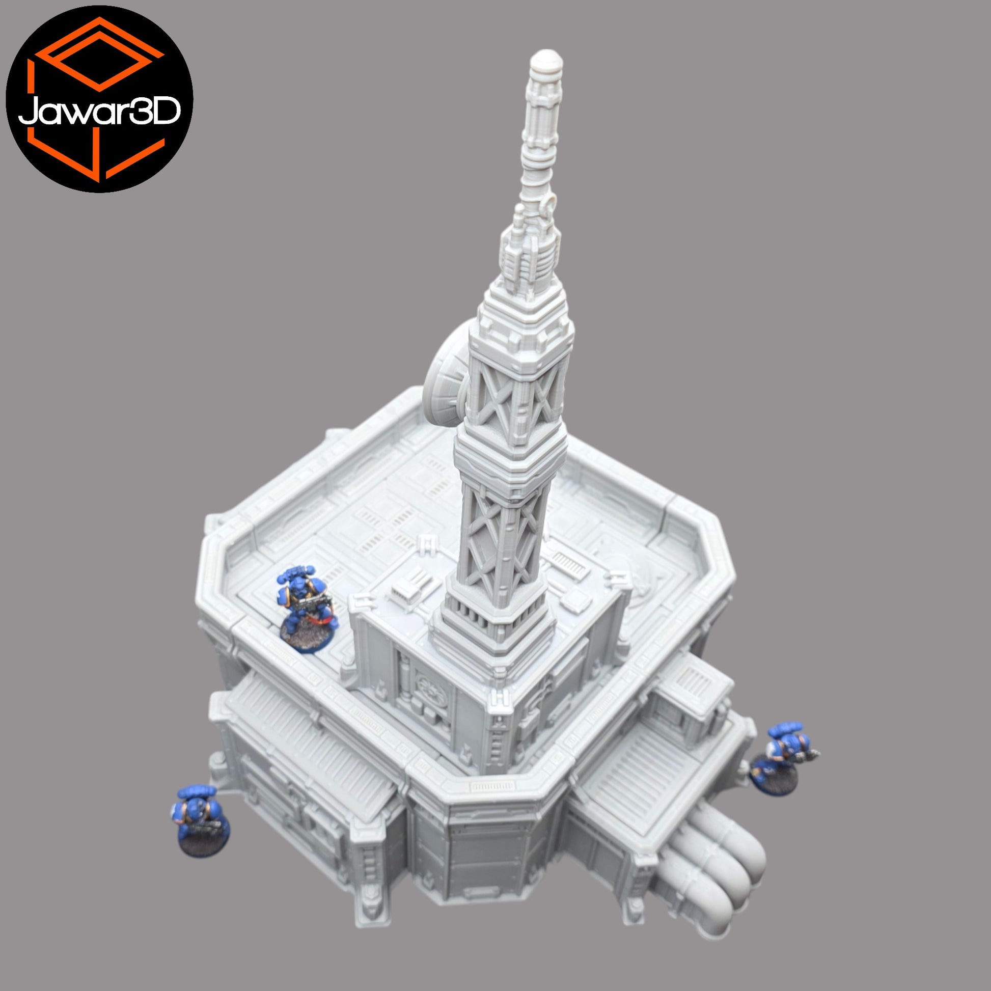 Wargaming 28mm scatter terrain scenery showing 3D-printed item that is compatible with games such as Warhammer 40K, Star Wars Legions, D+D, Dungeons and Dragons, Sci-Fi, Fantasy and other miniature tabletop games. Brand Jawar3d found at www.jawar3d.co.uk.