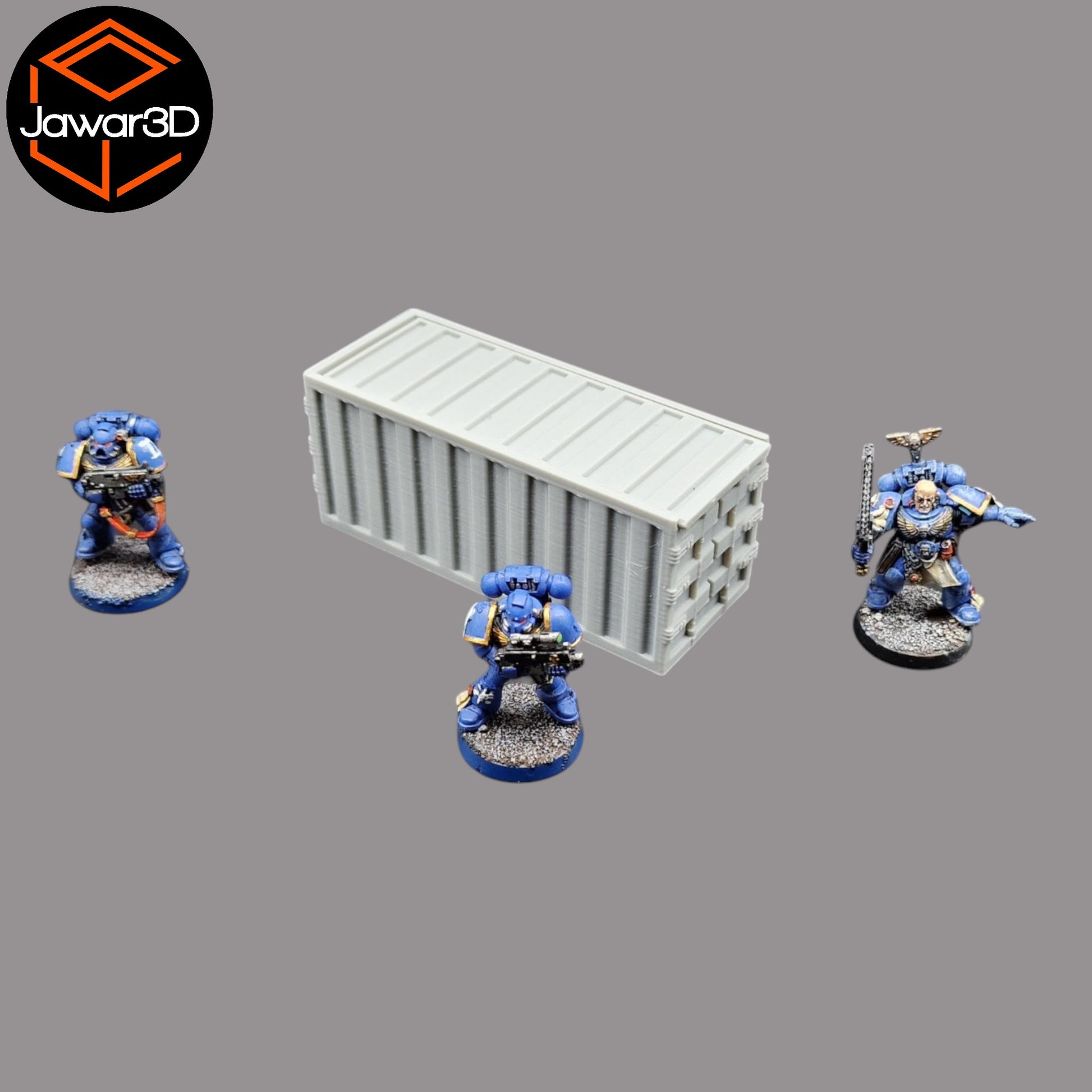 Wargaming 28mm scatter terrain scenery showing 3D-printed item that is compatible with games such as Warhammer 40K, Star Wars Legions, D+D, Dungeons and Dragons, Sci-Fi, Fantasy and other miniature tabletop games. Brand Jawar3d found at www.jawar3d.co.uk.