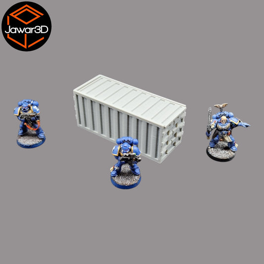 Wargaming 28mm scatter terrain scenery showing 3D-printed item that is compatible with games such as Warhammer 40K, Star Wars Legions, D+D, Dungeons and Dragons, Sci-Fi, Fantasy and other miniature tabletop games. Brand Jawar3d found at www.jawar3d.co.uk.