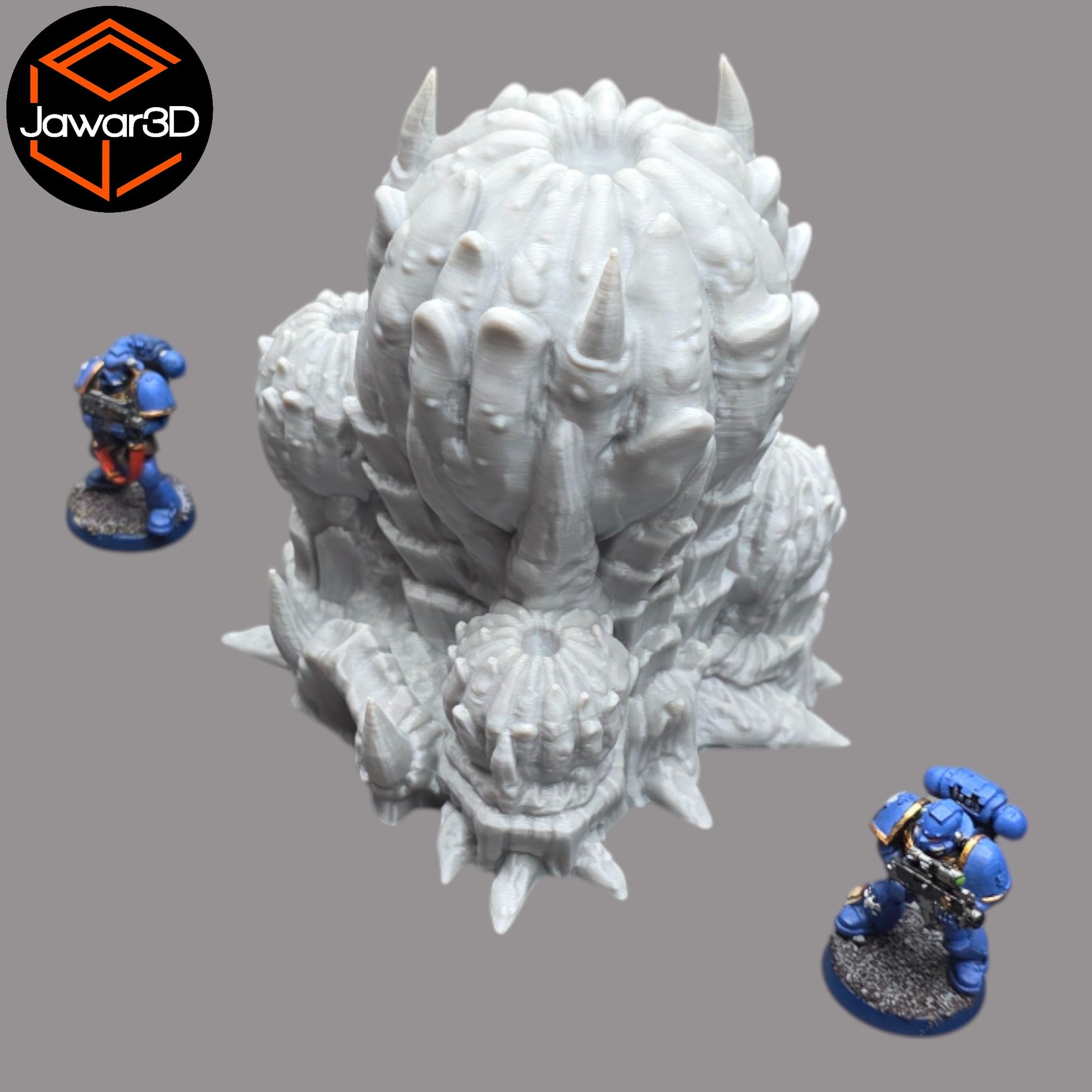 Wargaming 28mm scatter terrain scenery showing 3D-printed item that is compatible with games such as Warhammer 40K, Star Wars Legions, D+D, Dungeons and Dragons, Sci-Fi, Fantasy and other miniature tabletop games. Brand Jawar3d found at www.jawar3d.co.uk.