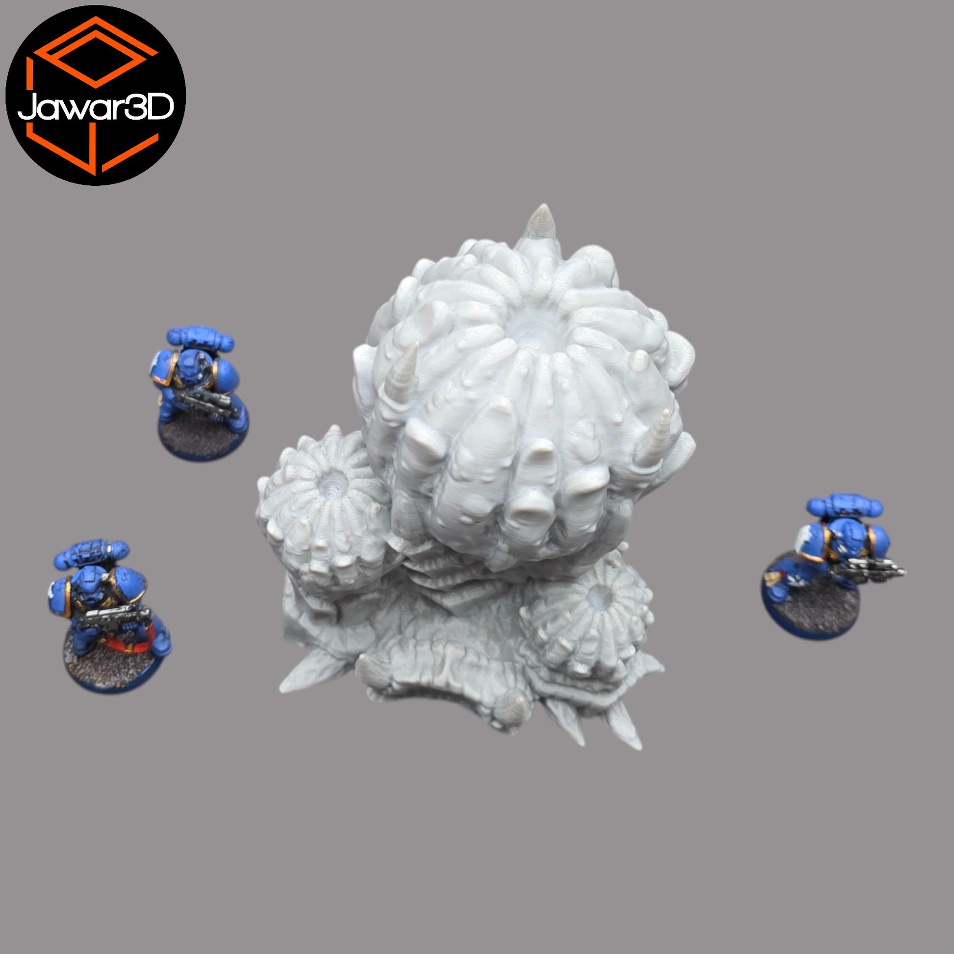 Wargaming 28mm scatter terrain scenery showing 3D-printed item that is compatible with games such as Warhammer 40K, Star Wars Legions, D+D, Dungeons and Dragons, Sci-Fi, Fantasy and other miniature tabletop games. Brand Jawar3d found at www.jawar3d.co.uk.