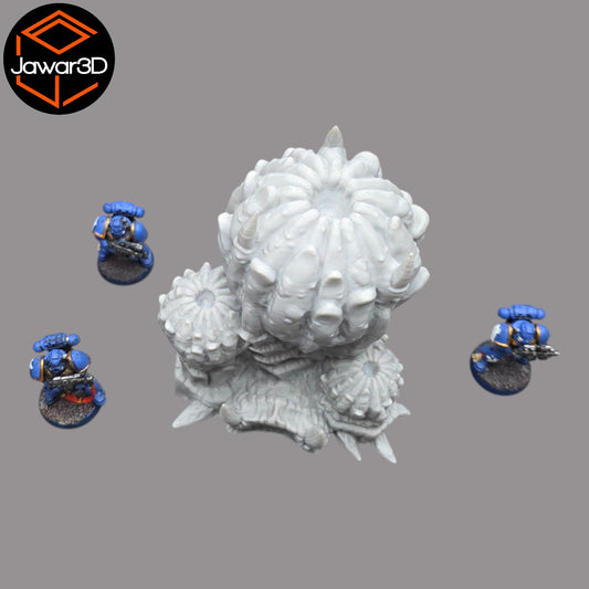 Wargaming 28mm scatter terrain scenery showing 3D-printed item that is compatible with games such as Warhammer 40K, Star Wars Legions, D+D, Dungeons and Dragons, Sci-Fi, Fantasy and other miniature tabletop games. Brand Jawar3d found at www.jawar3d.co.uk.
