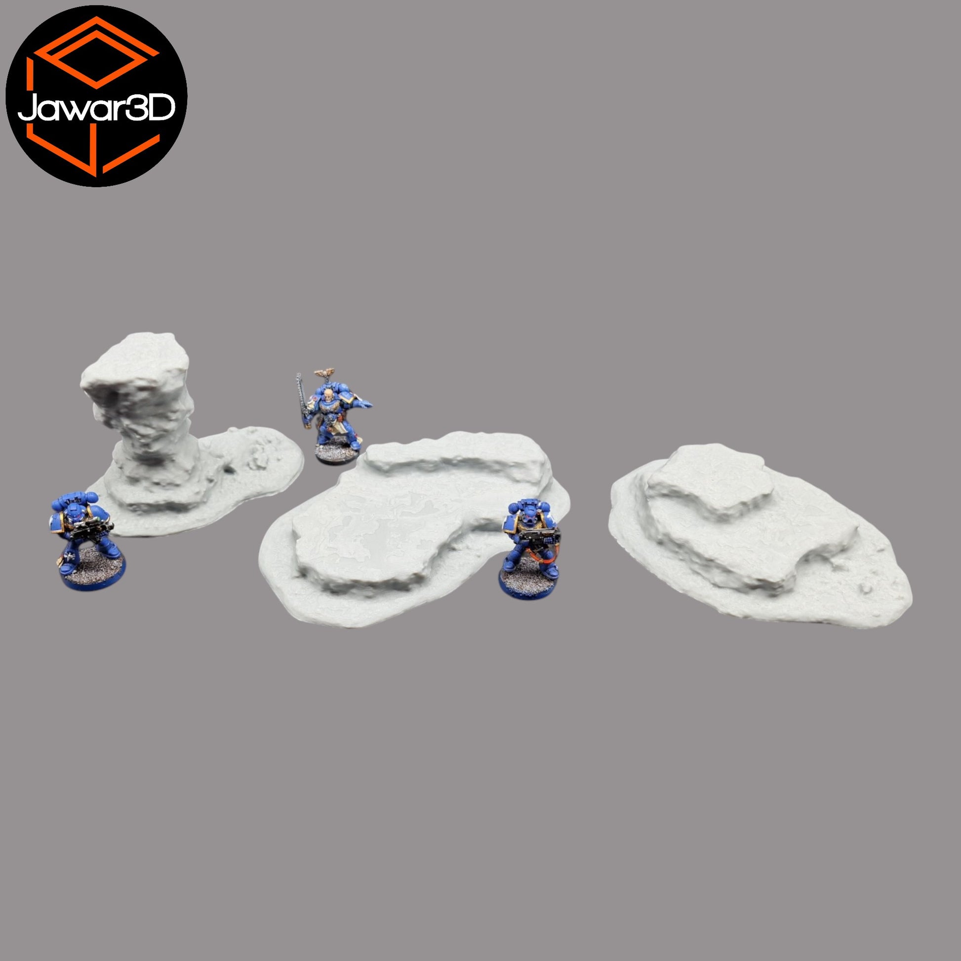 Wargaming 28mm scatter terrain scenery showing 3D-printed item that is compatible with games such as Warhammer 40K, Star Wars Legions, D+D, Dungeons and Dragons, Sci-Fi, Fantasy and other miniature tabletop games. Brand Jawar3d found at www.jawar3d.co.uk.