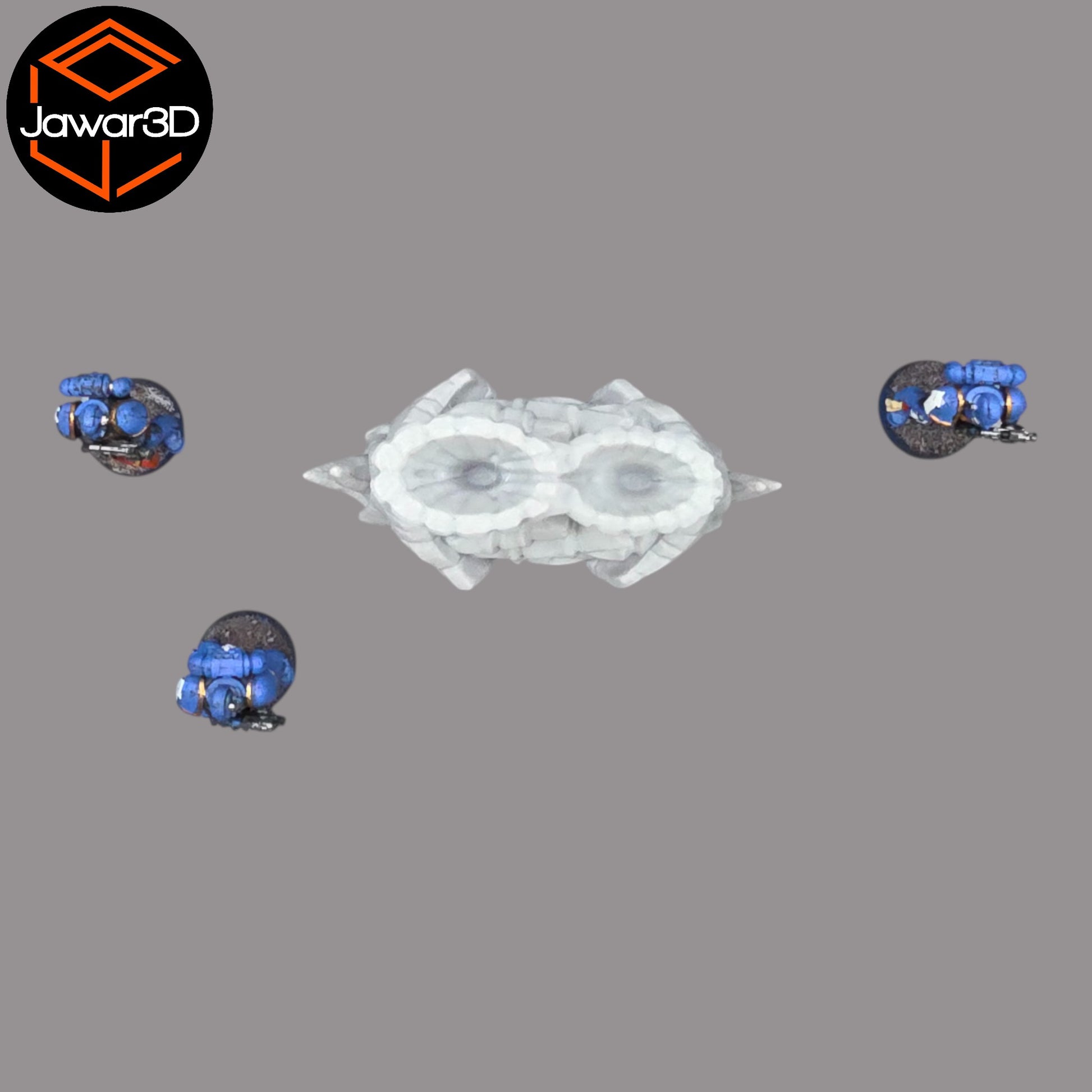 Wargaming 28mm scatter terrain scenery showing 3D-printed item that is compatible with games such as Warhammer 40K, Star Wars Legions, D+D, Dungeons and Dragons, Sci-Fi, Fantasy and other miniature tabletop games. Brand Jawar3d found at www.jawar3d.co.uk.