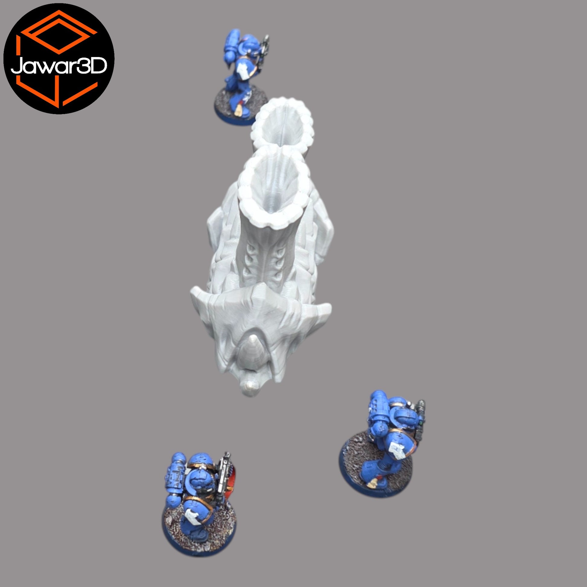 Wargaming 28mm scatter terrain scenery showing 3D-printed item that is compatible with games such as Warhammer 40K, Star Wars Legions, D+D, Dungeons and Dragons, Sci-Fi, Fantasy and other miniature tabletop games. Brand Jawar3d found at www.jawar3d.co.uk.