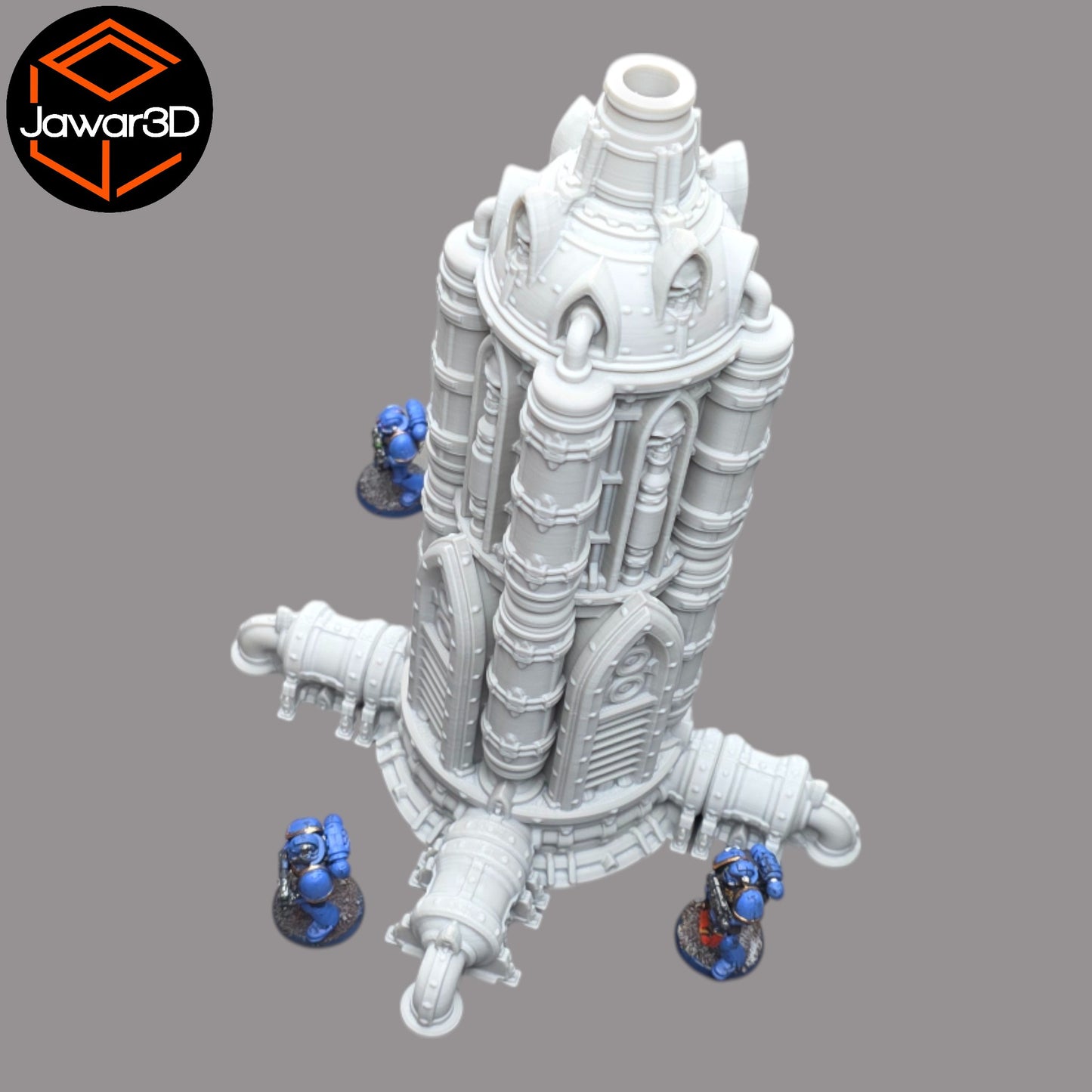 Wargaming 28mm scatter terrain scenery showing 3D-printed item that is compatible with games such as Warhammer 40K, Star Wars Legions, D+D, Dungeons and Dragons, Sci-Fi, Fantasy and other miniature tabletop games. Brand Jawar3d found at www.jawar3d.co.uk.