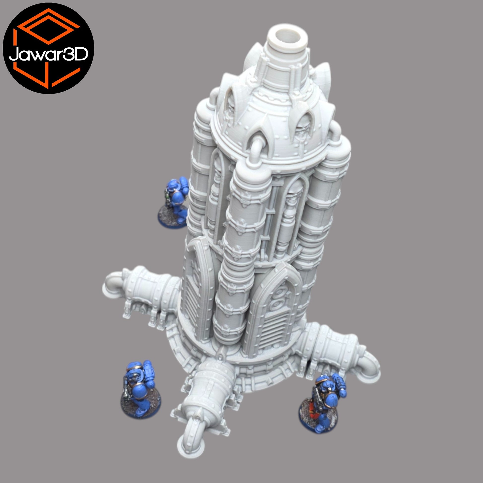 Wargaming 28mm scatter terrain scenery showing 3D-printed item that is compatible with games such as Warhammer 40K, Star Wars Legions, D+D, Dungeons and Dragons, Sci-Fi, Fantasy and other miniature tabletop games. Brand Jawar3d found at www.jawar3d.co.uk.