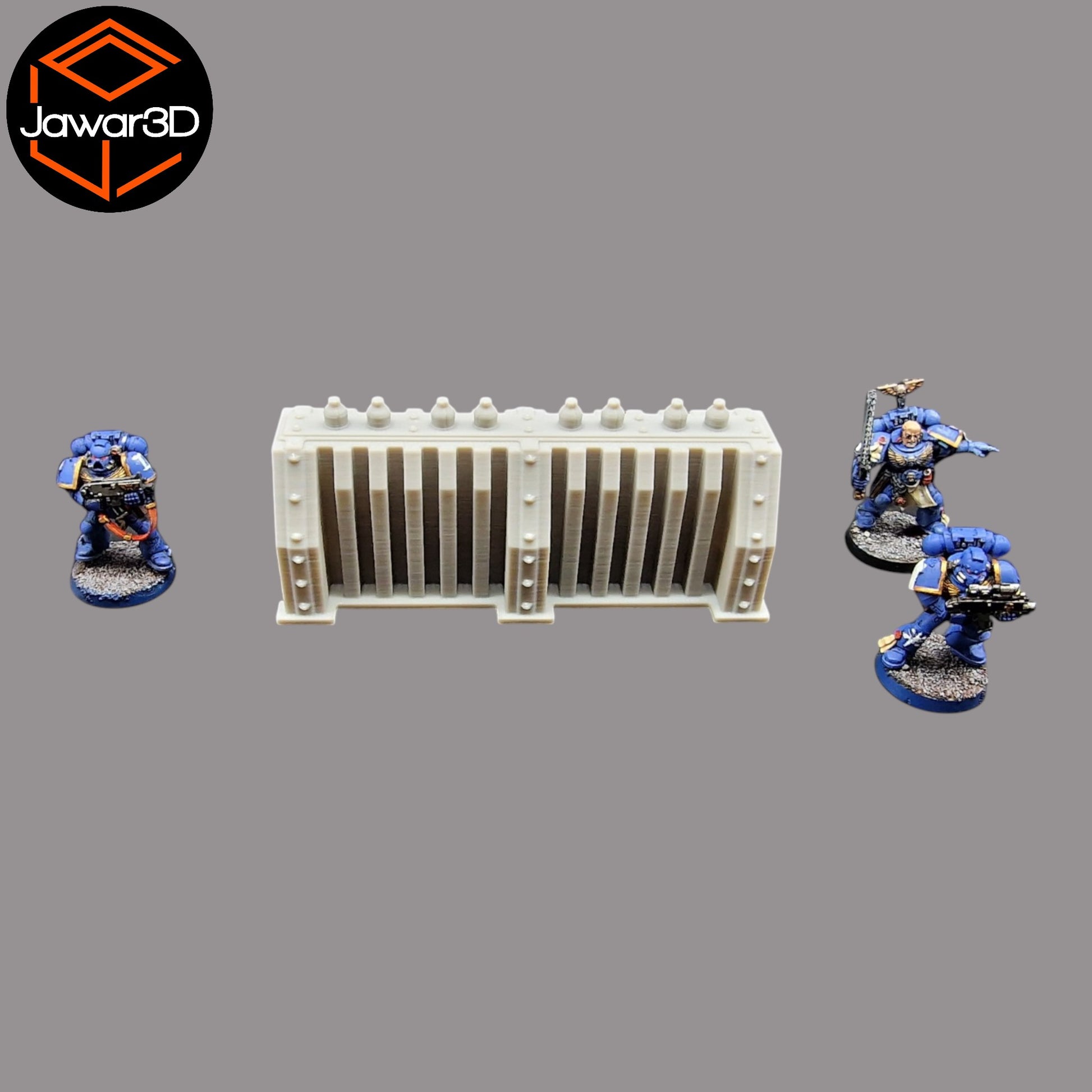 Wargaming 28mm scatter terrain scenery showing 3D-printed item that is compatible with games such as Warhammer 40K, Star Wars Legions, D+D, Dungeons and Dragons, Sci-Fi, Fantasy and other miniature tabletop games. Brand Jawar3d found at www.jawar3d.co.uk.