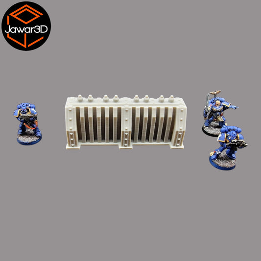 Wargaming 28mm scatter terrain scenery showing 3D-printed item that is compatible with games such as Warhammer 40K, Star Wars Legions, D+D, Dungeons and Dragons, Sci-Fi, Fantasy and other miniature tabletop games. Brand Jawar3d found at www.jawar3d.co.uk.
