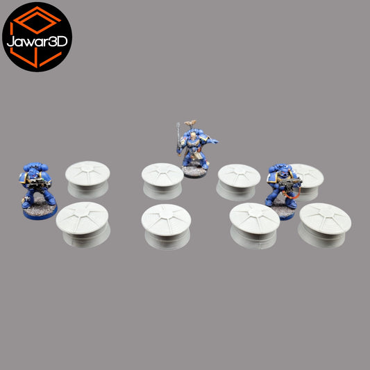 Wargaming 28mm scatter terrain scenery showing 3D-printed item that is compatible with games such as Warhammer 40K, Star Wars Legions, D+D, Dungeons and Dragons, Sci-Fi, Fantasy and other miniature tabletop games. Brand Jawar3d found at www.jawar3d.co.uk.