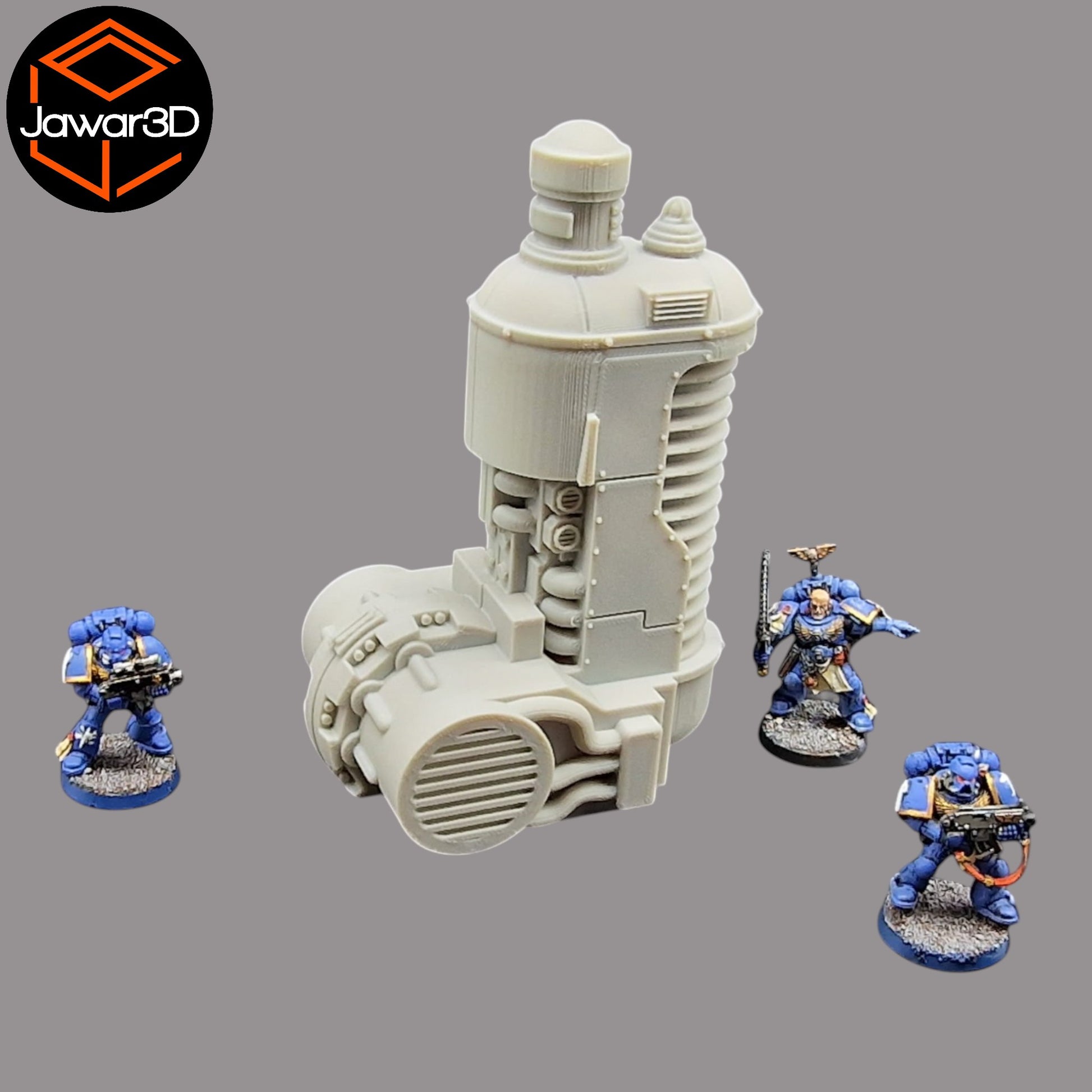 Wargaming 28mm scatter terrain scenery showing 3D-printed item that is compatible with games such as Warhammer 40K, Star Wars Legions, D+D, Dungeons and Dragons, Sci-Fi, Fantasy and other miniature tabletop games. Brand Jawar3d found at www.jawar3d.co.uk.