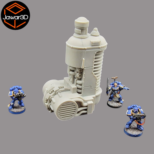 Wargaming 28mm scatter terrain scenery showing 3D-printed item that is compatible with games such as Warhammer 40K, Star Wars Legions, D+D, Dungeons and Dragons, Sci-Fi, Fantasy and other miniature tabletop games. Brand Jawar3d found at www.jawar3d.co.uk.