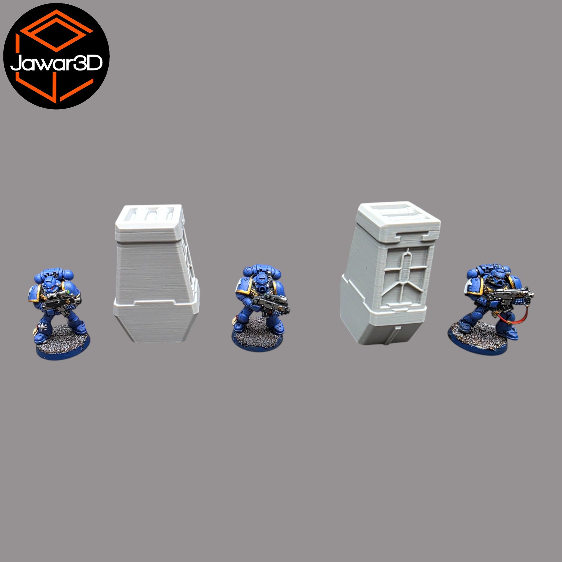 Wargaming 28mm scatter terrain scenery showing 3D-printed item that is compatible with games such as Warhammer 40K, Star Wars Legions, D+D, Dungeons and Dragons, Sci-Fi, Fantasy and other miniature tabletop games. Brand Jawar3d found at www.jawar3d.co.uk.