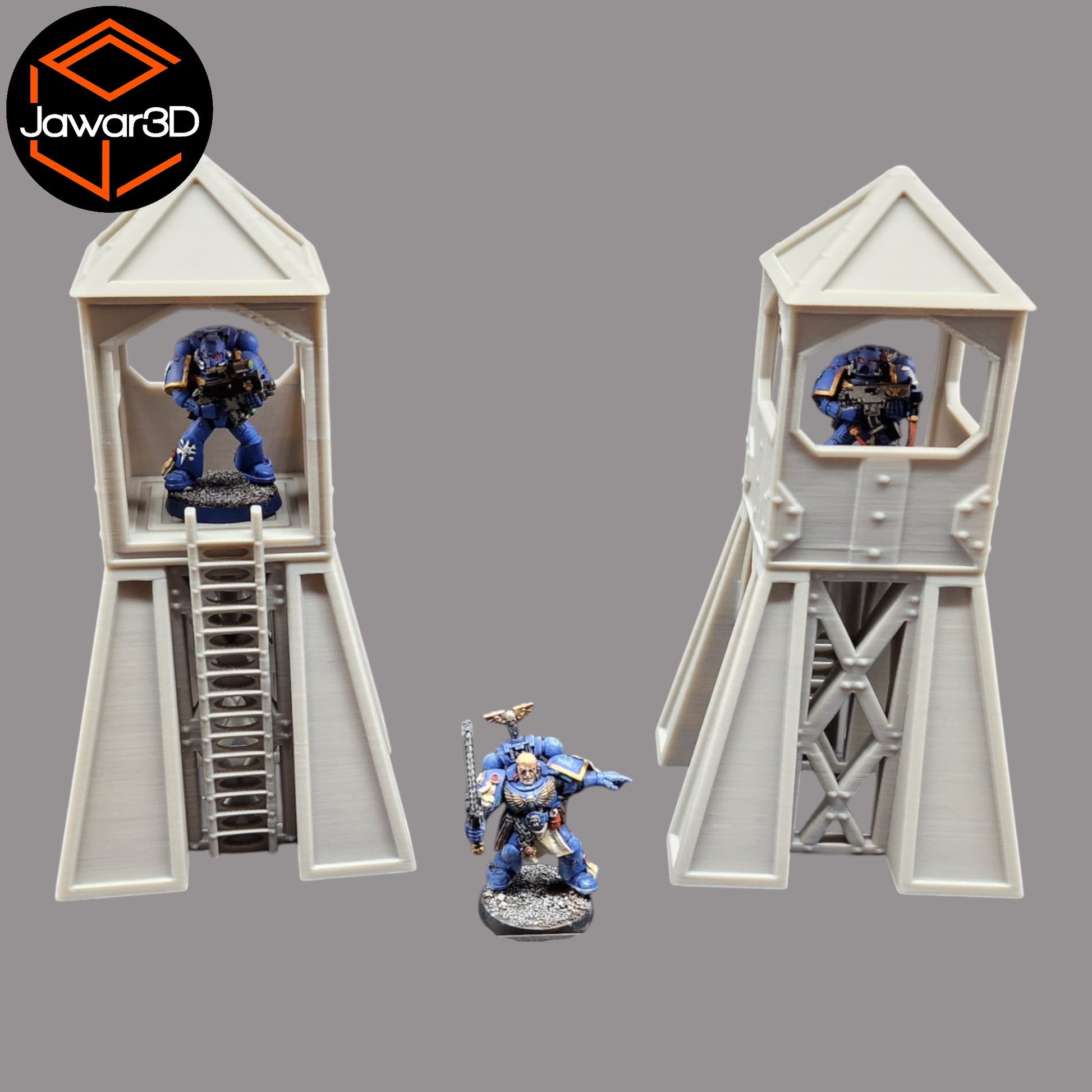 Wargaming 28mm scatter terrain scenery showing 3D-printed item that is compatible with games such as Warhammer 40K, Star Wars Legions, D+D, Dungeons and Dragons, Sci-Fi, Fantasy and other miniature tabletop games. Brand Jawar3d found at www.jawar3d.co.uk.