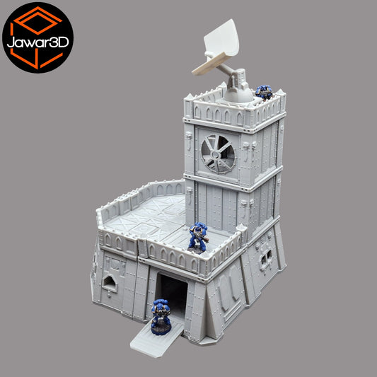 Wargaming 28mm scatter terrain scenery showing 3D-printed item that is compatible with games such as Warhammer 40K, Star Wars Legions, D+D, Dungeons and Dragons, Sci-Fi, Fantasy and other miniature tabletop games. Brand Jawar3d found at www.jawar3d.co.uk.