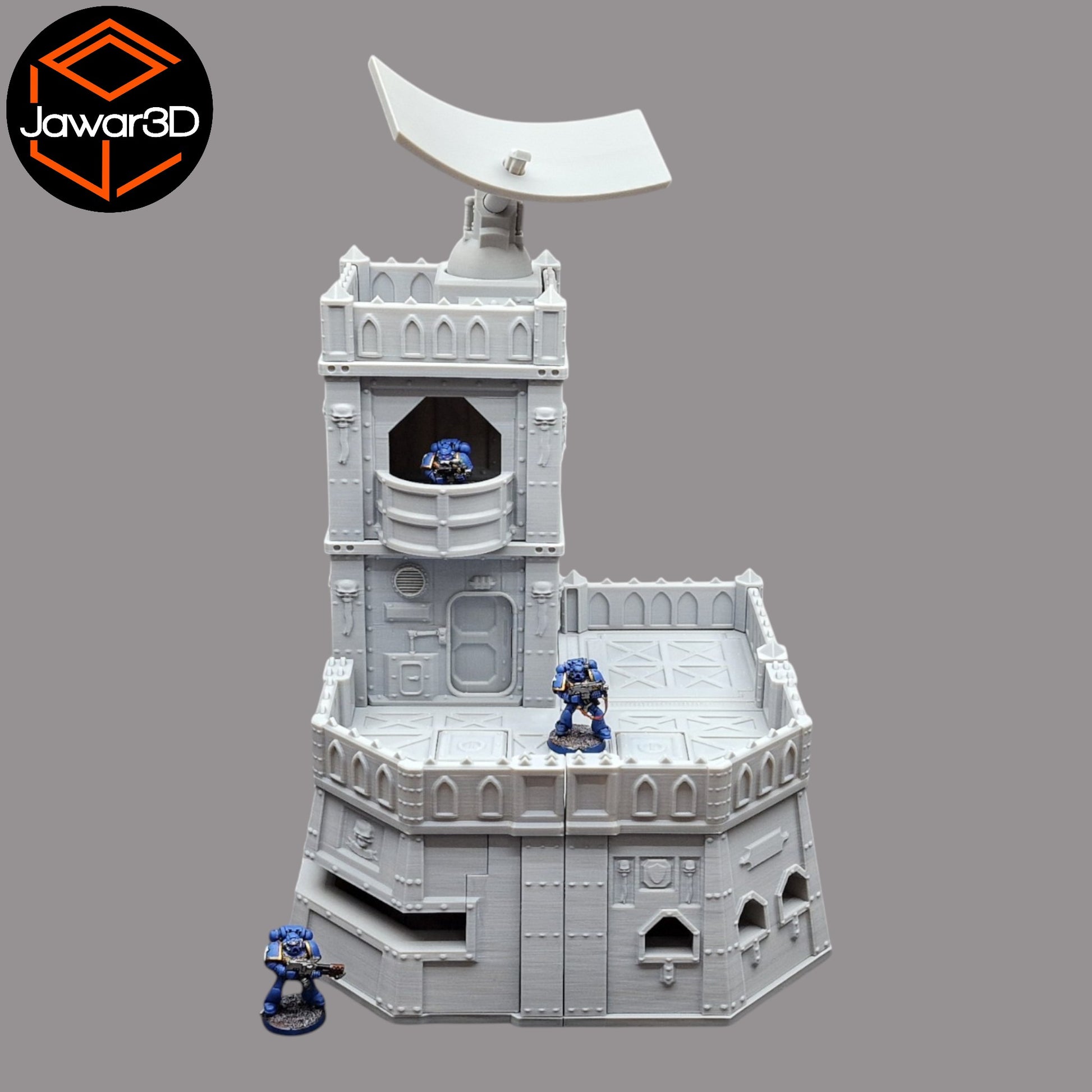 Wargaming 28mm scatter terrain scenery showing 3D-printed item that is compatible with games such as Warhammer 40K, Star Wars Legions, D+D, Dungeons and Dragons, Sci-Fi, Fantasy and other miniature tabletop games. Brand Jawar3d found at www.jawar3d.co.uk.