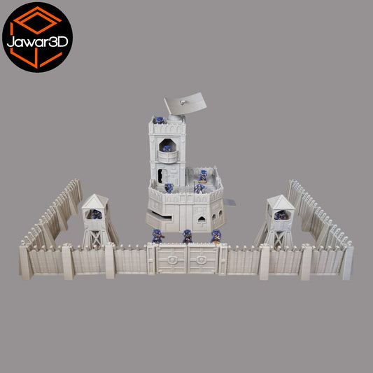 Wargaming 28mm scatter terrain scenery showing 3D-printed item that is compatible with games such as Warhammer 40K, Star Wars Legions, D+D, Dungeons and Dragons, Sci-Fi, Fantasy and other miniature tabletop games. Brand Jawar3d found at www.jawar3d.co.uk.