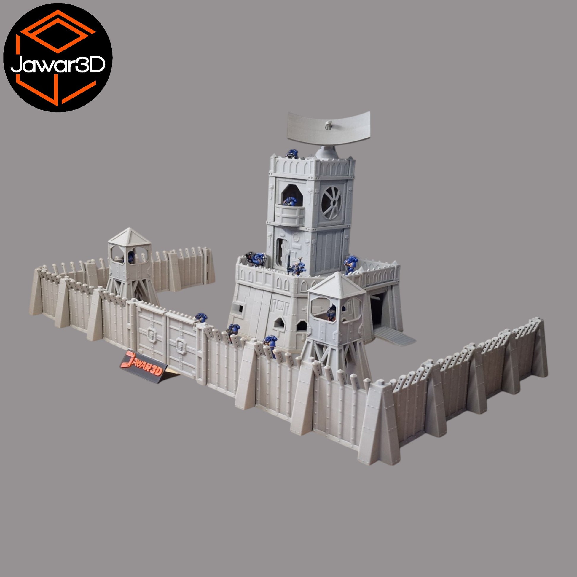 Wargaming 28mm scatter terrain scenery showing 3D-printed item that is compatible with games such as Warhammer 40K, Star Wars Legions, D+D, Dungeons and Dragons, Sci-Fi, Fantasy and other miniature tabletop games. Brand Jawar3d found at www.jawar3d.co.uk.
