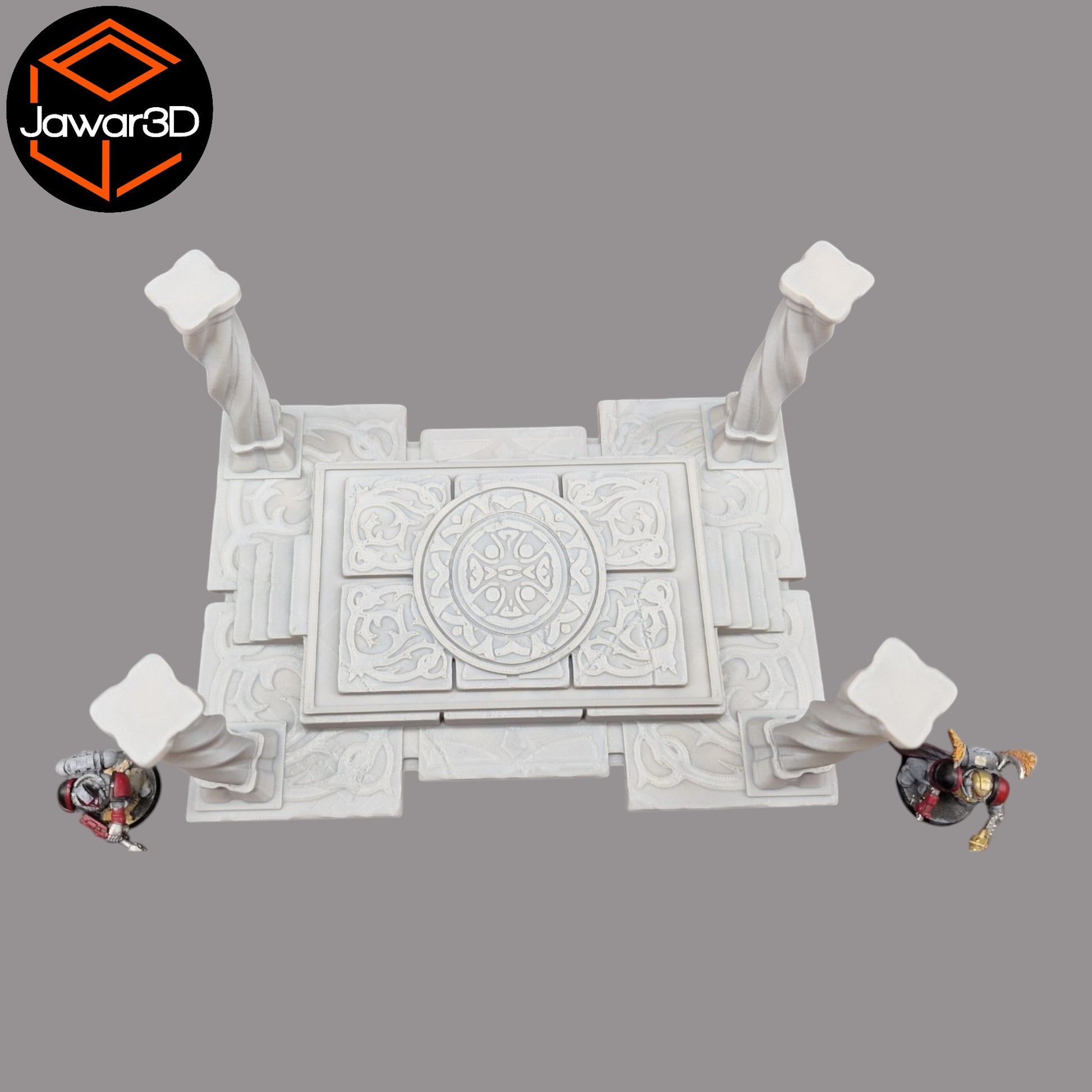 Wargaming 28mm scatter terrain scenery showing 3D-printed item that is compatible with games such as Warhammer 40K, Star Wars Legions, D+D, Dungeons and Dragons, Sci-Fi, Fantasy and other miniature tabletop games. Brand Jawar3d found at www.jawar3d.co.uk.