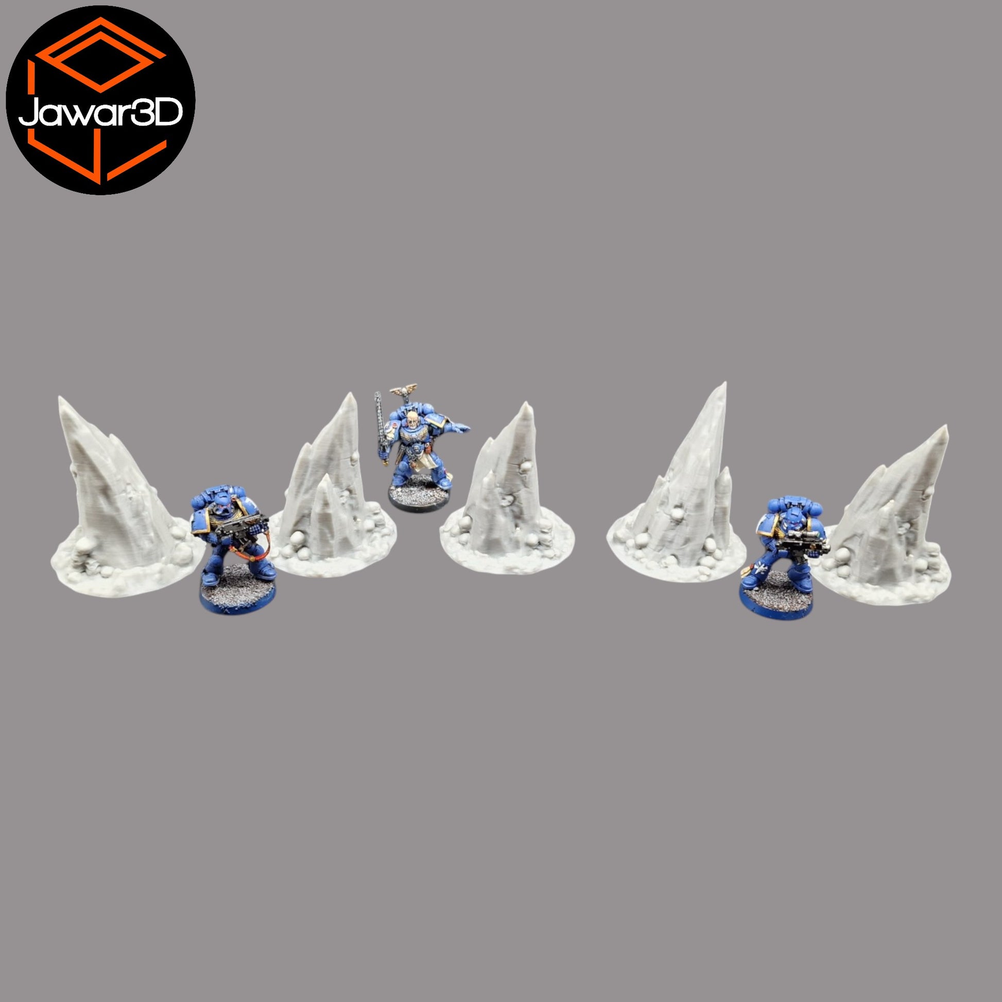 Wargaming 28mm scatter terrain scenery showing 3D-printed item that is compatible with games such as Warhammer 40K, Star Wars Legions, D+D, Dungeons and Dragons, Sci-Fi, Fantasy and other miniature tabletop games. Brand Jawar3d found at www.jawar3d.co.uk.