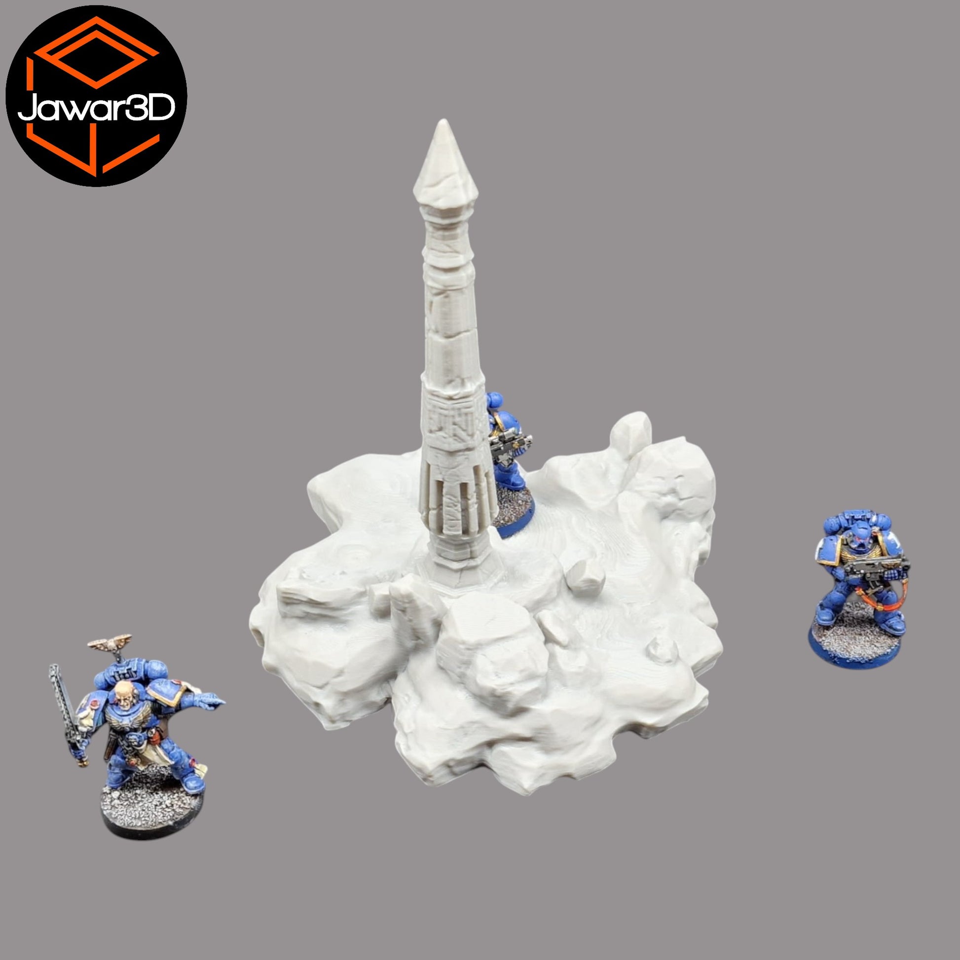Wargaming 28mm scatter terrain scenery showing 3D-printed item that is compatible with games such as Warhammer 40K, Star Wars Legions, D+D, Dungeons and Dragons, Sci-Fi, Fantasy and other miniature tabletop games. Brand Jawar3d found at www.jawar3d.co.uk.