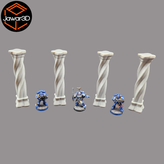 Wargaming 28mm scatter terrain scenery showing 3D-printed item that is compatible with games such as Warhammer 40K, Star Wars Legions, D+D, Dungeons and Dragons, Sci-Fi, Fantasy and other miniature tabletop games. Brand Jawar3d found at www.jawar3d.co.uk.