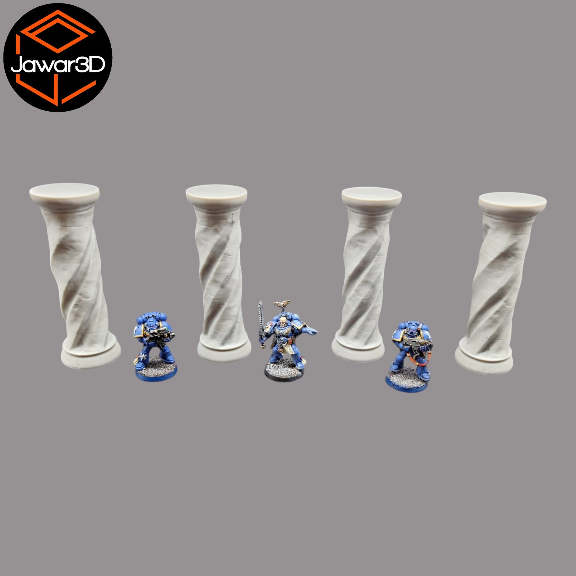 Wargaming 28mm scatter terrain scenery showing 3D-printed item that is compatible with games such as Warhammer 40K, Star Wars Legions, D+D, Dungeons and Dragons, Sci-Fi, Fantasy and other miniature tabletop games. Brand Jawar3d found at www.jawar3d.co.uk.