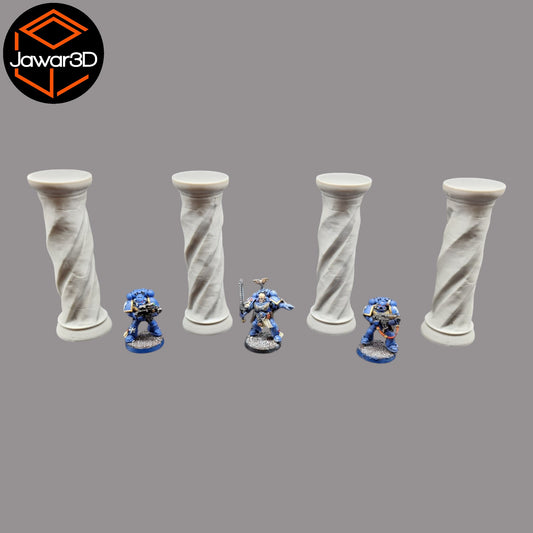 Wargaming 28mm scatter terrain scenery showing 3D-printed item that is compatible with games such as Warhammer 40K, Star Wars Legions, D+D, Dungeons and Dragons, Sci-Fi, Fantasy and other miniature tabletop games. Brand Jawar3d found at www.jawar3d.co.uk.