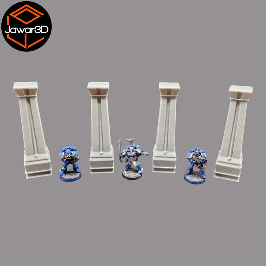 Wargaming 28mm scatter terrain scenery showing 3D-printed item that is compatible with games such as Warhammer 40K, Star Wars Legions, D+D, Dungeons and Dragons, Sci-Fi, Fantasy and other miniature tabletop games. Brand Jawar3d found at www.jawar3d.co.uk.