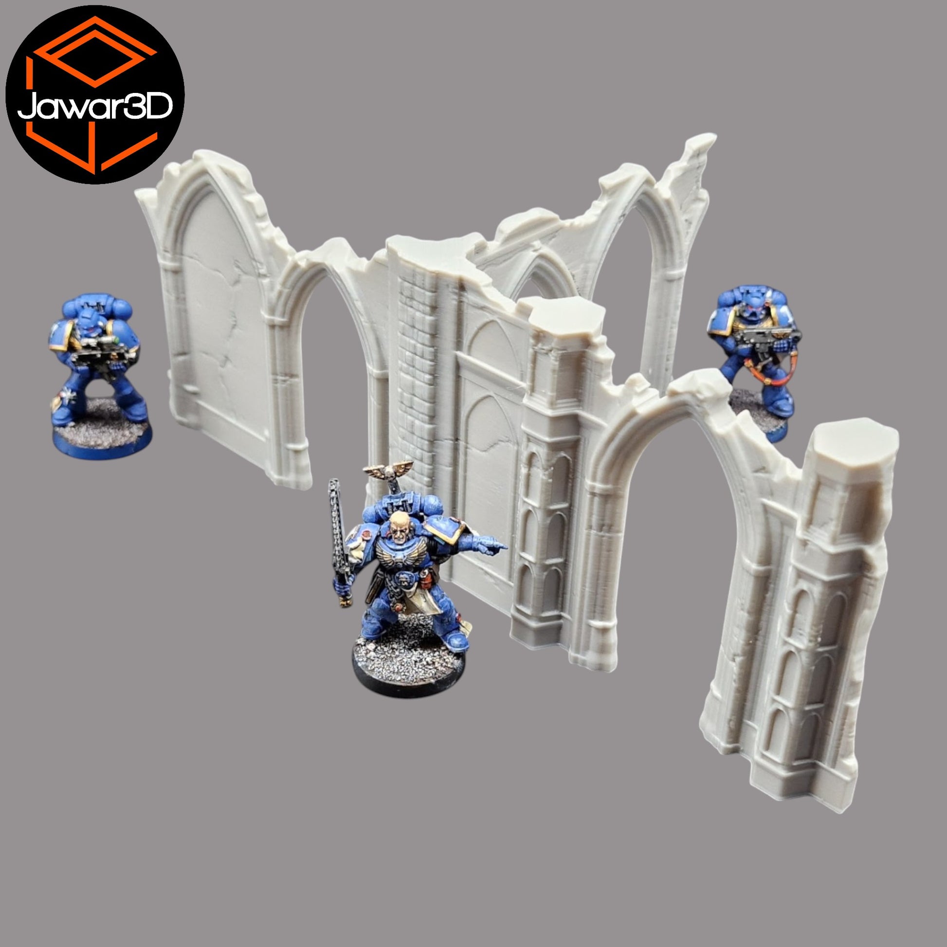 Wargaming 28mm scatter terrain scenery showing 3D-printed item that is compatible with games such as Warhammer 40K, Star Wars Legions, D+D, Dungeons and Dragons, Sci-Fi, Fantasy and other miniature tabletop games. Brand Jawar3d found at www.jawar3d.co.uk.